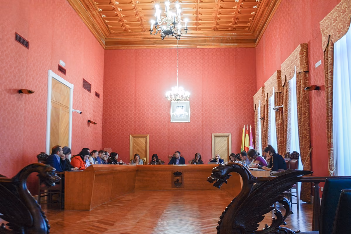 Sesión ordinario de plenos en el Ayuntamiento de Tomelloso