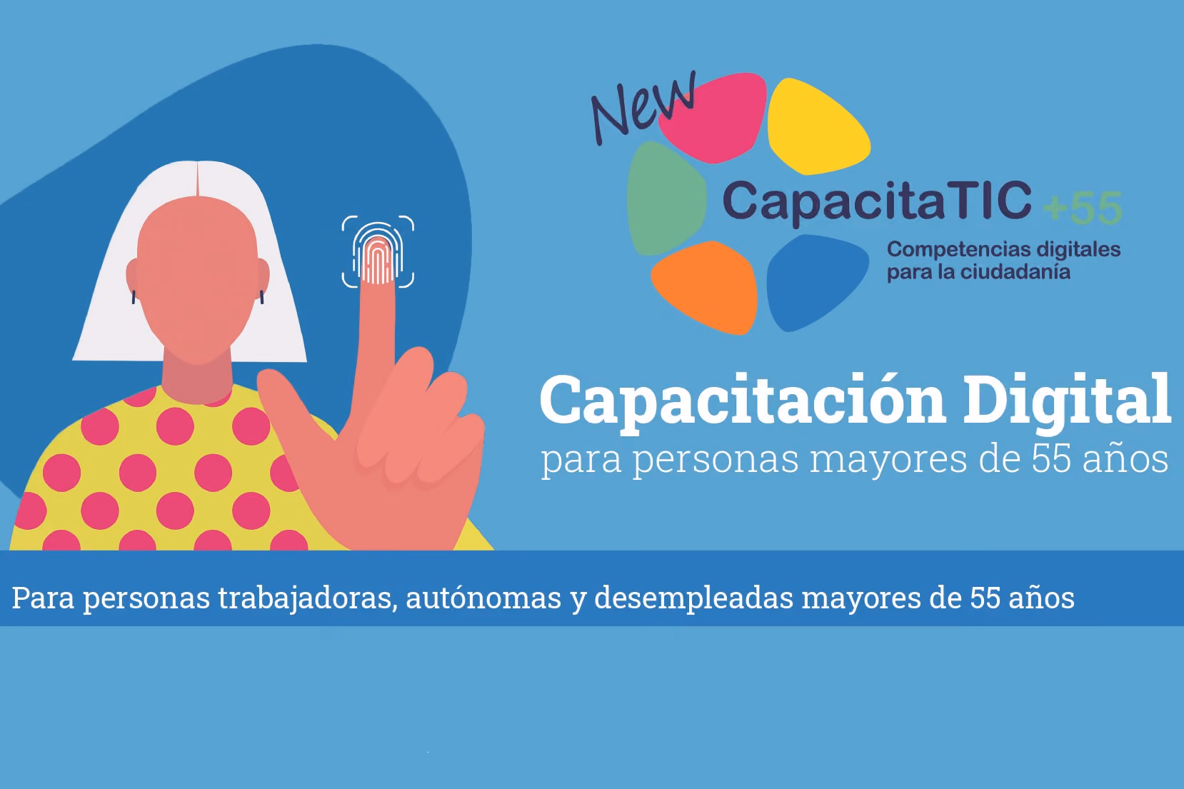 cartel anunciador del curso