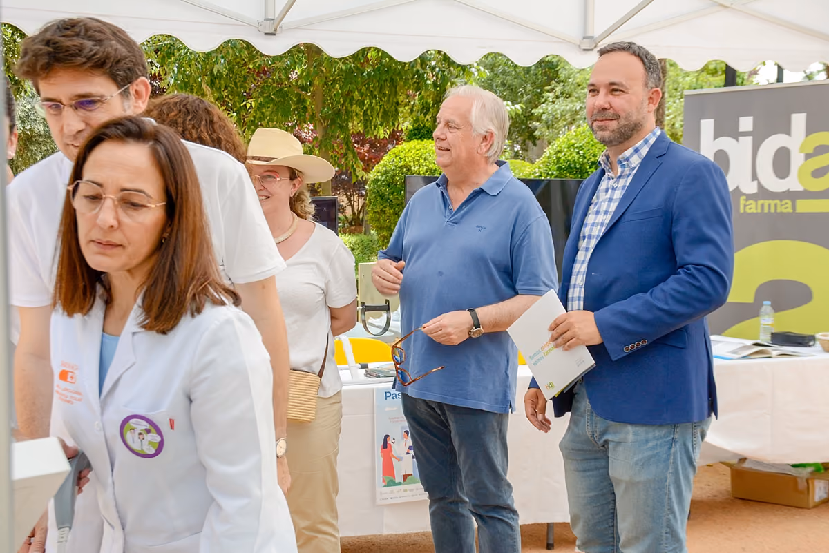 El alcalde ha visitado el Paseo de la Salud