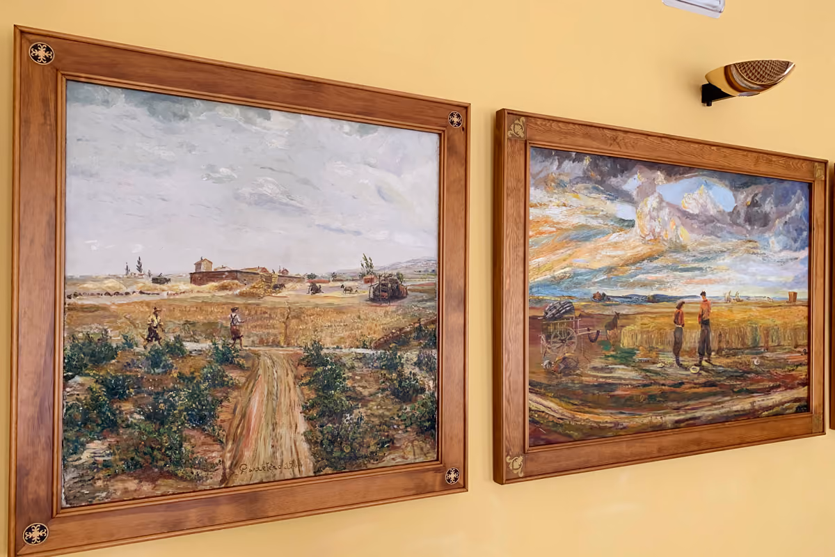 Cuadros del pintor tomellosero Francisco Carretero