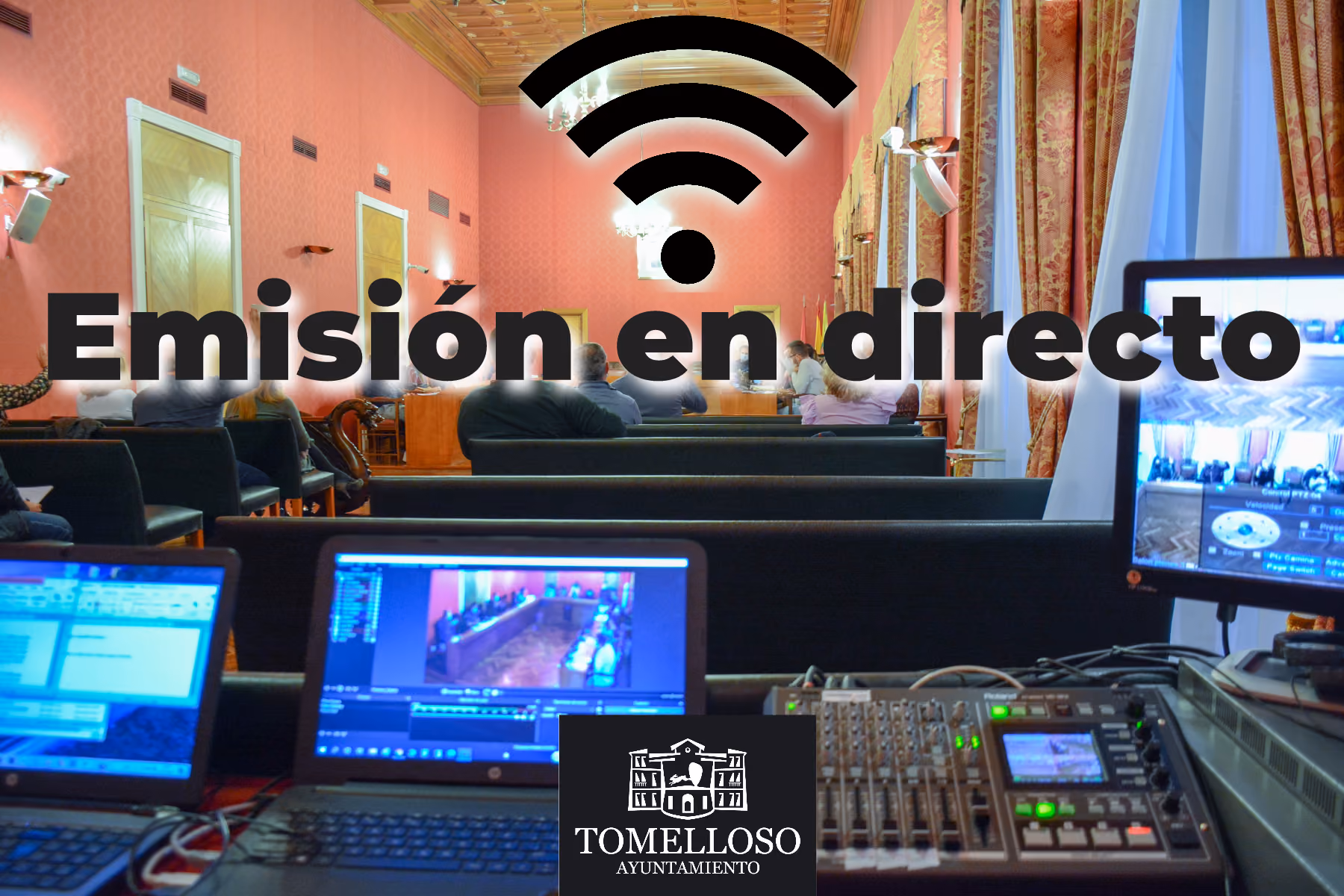 Imagen del salón de plenos