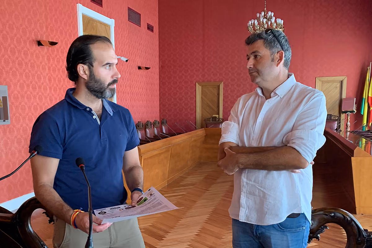 Benjamín de Sebastián y Jesús Serrano