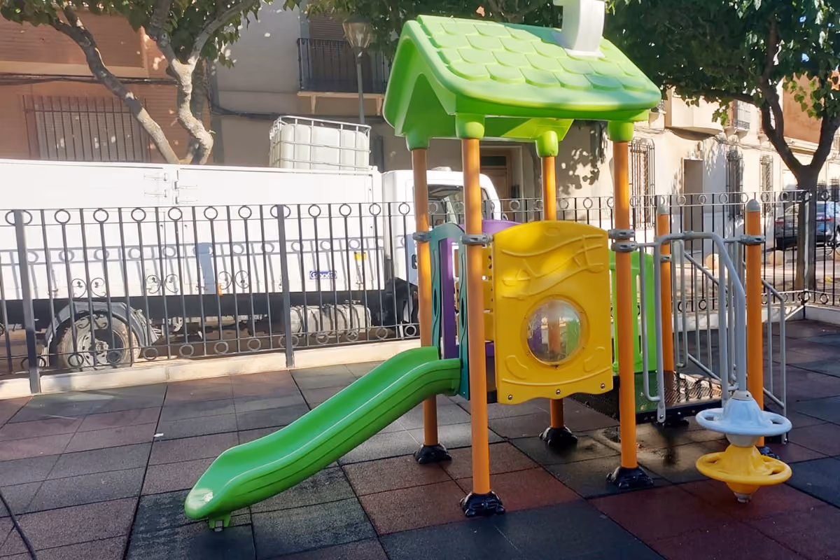 Parque Infantil limpio