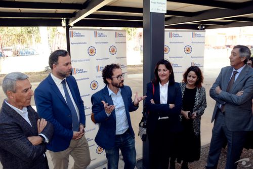 Inauguración del aula "Ángel Rodriguez" en el IES Eladio Cabañero