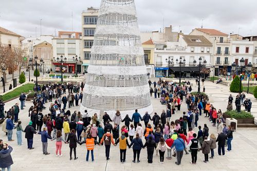 La marcha ha concluido en la Plaza de España