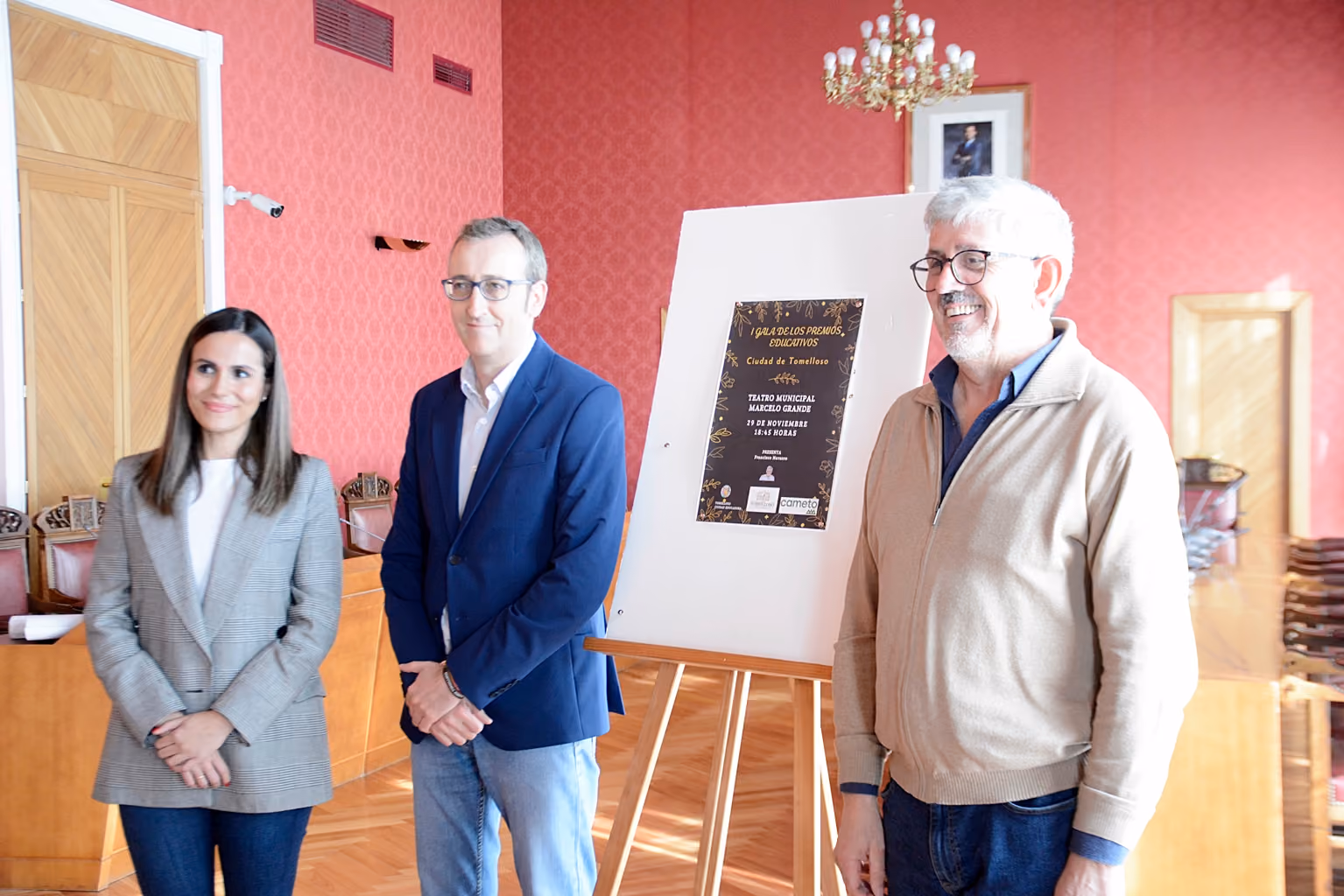 Presentación de la I Gala de Premios Educativos "Ciudad de Tomelloso"