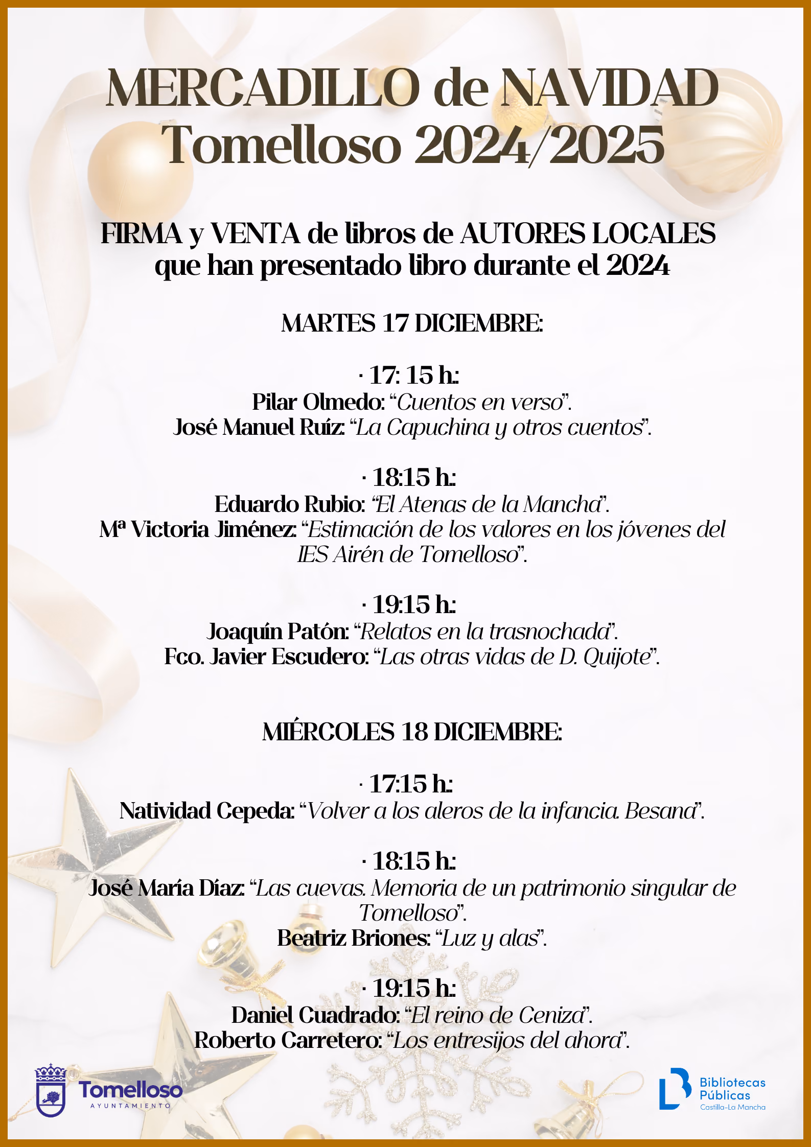 Cartel del evento