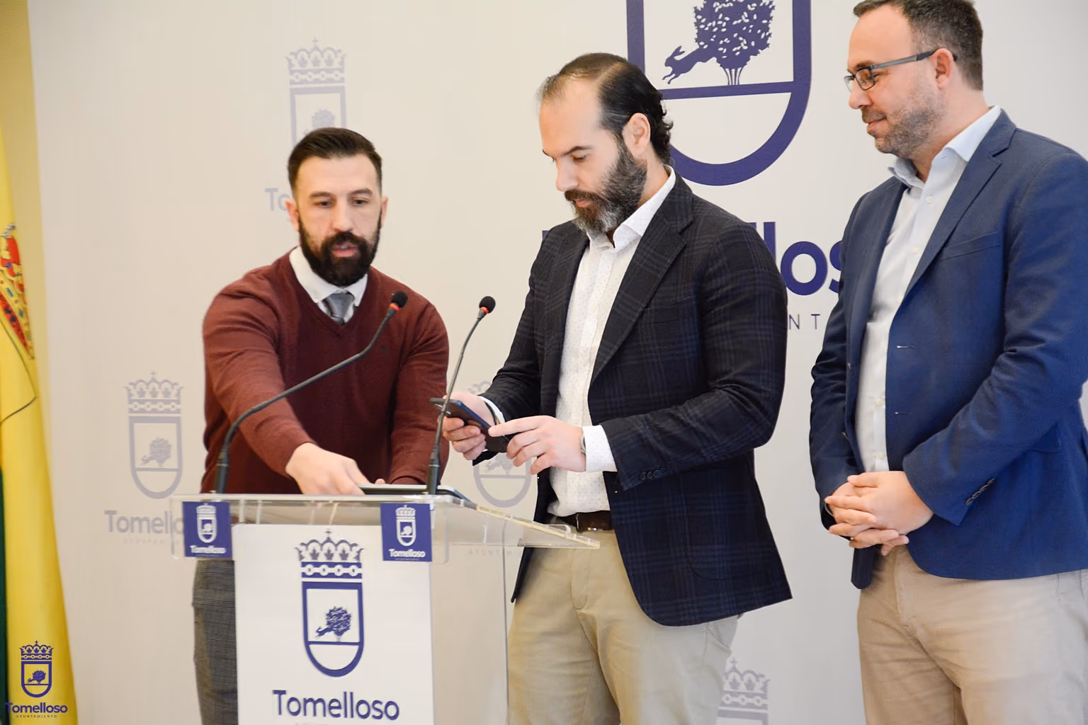 Un momento de la presentación del evento celebrada en el Ayuntamiento