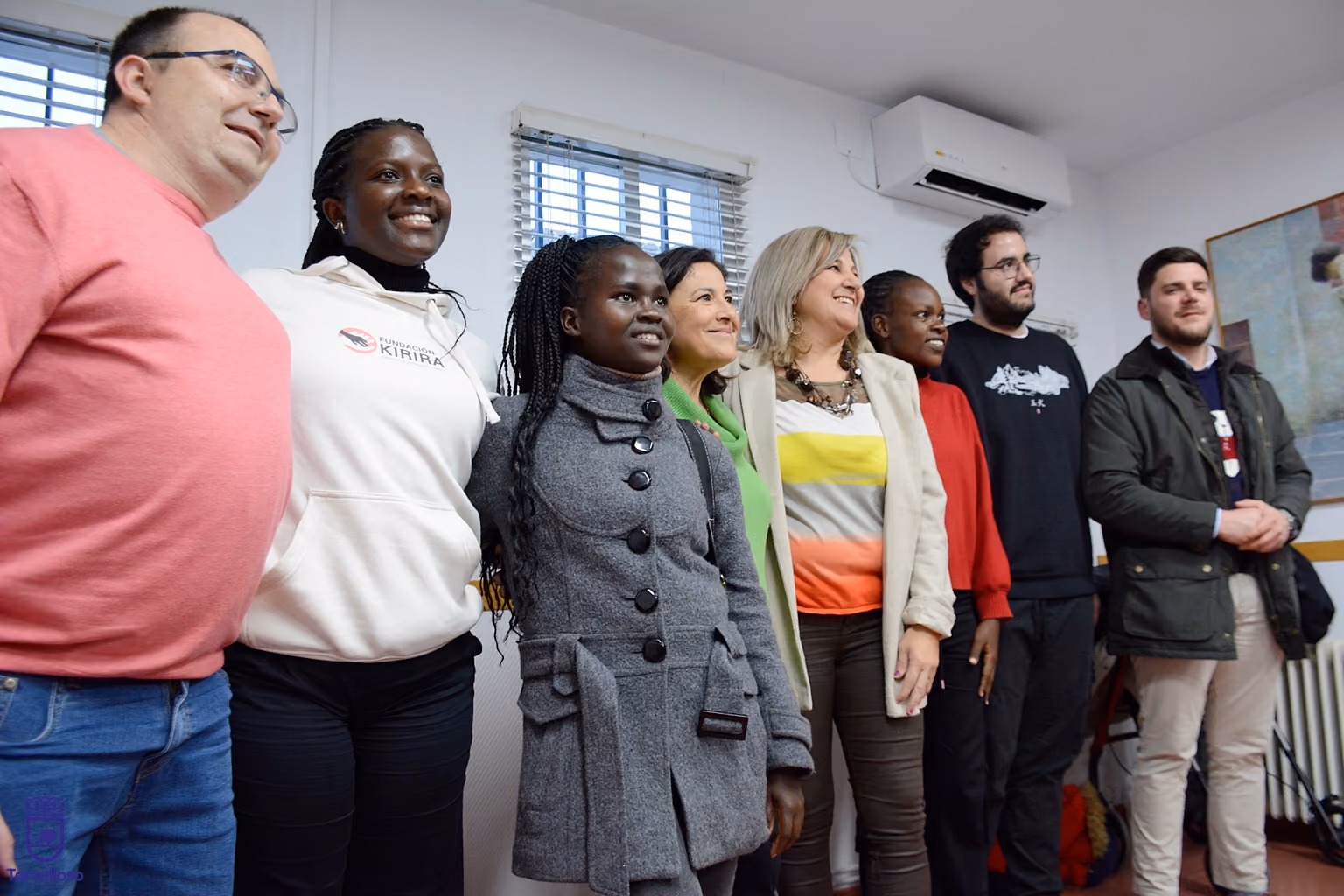 Participantes en los actos celebrados con motivo del 6F