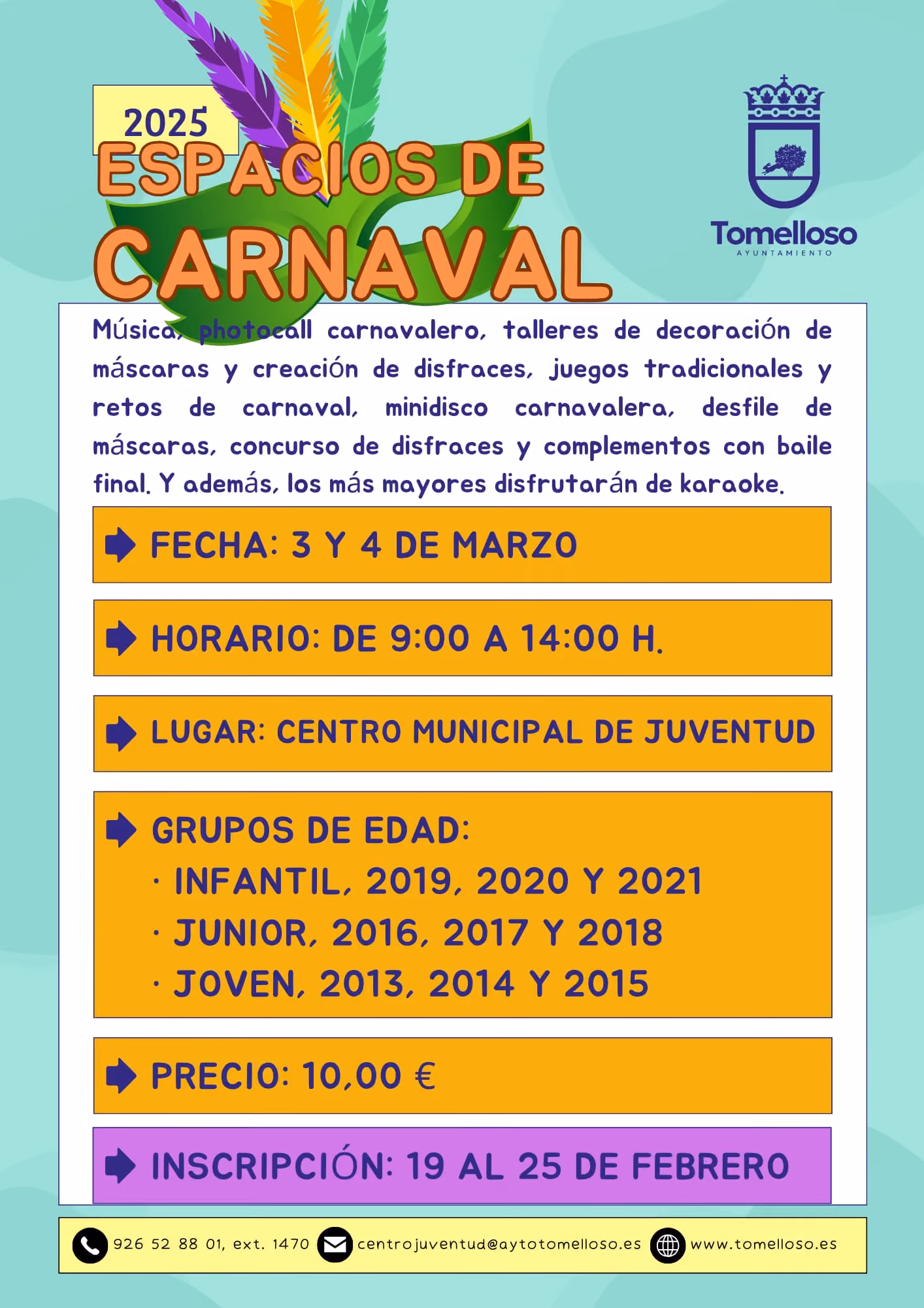 Cartel del programa