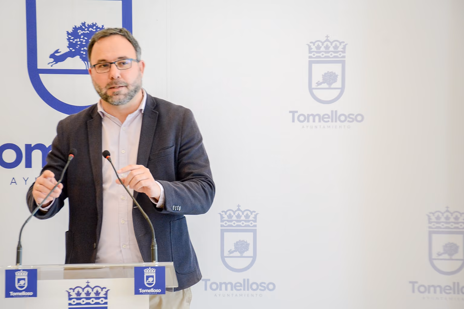 Javier Navarro, alcalde de Tomelloso.