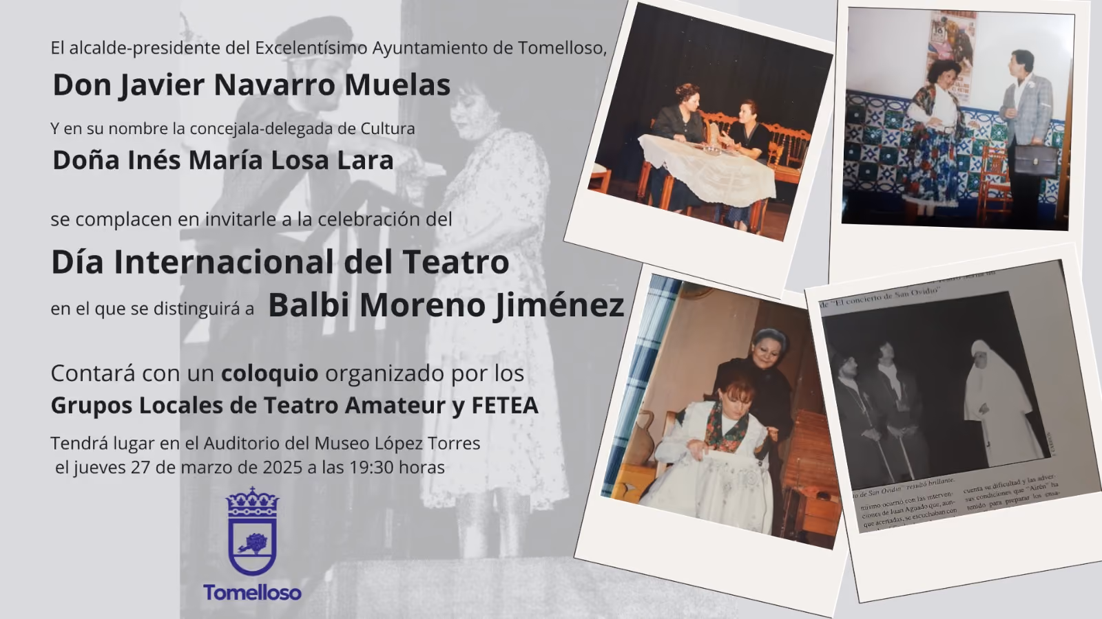 Cartel del evento