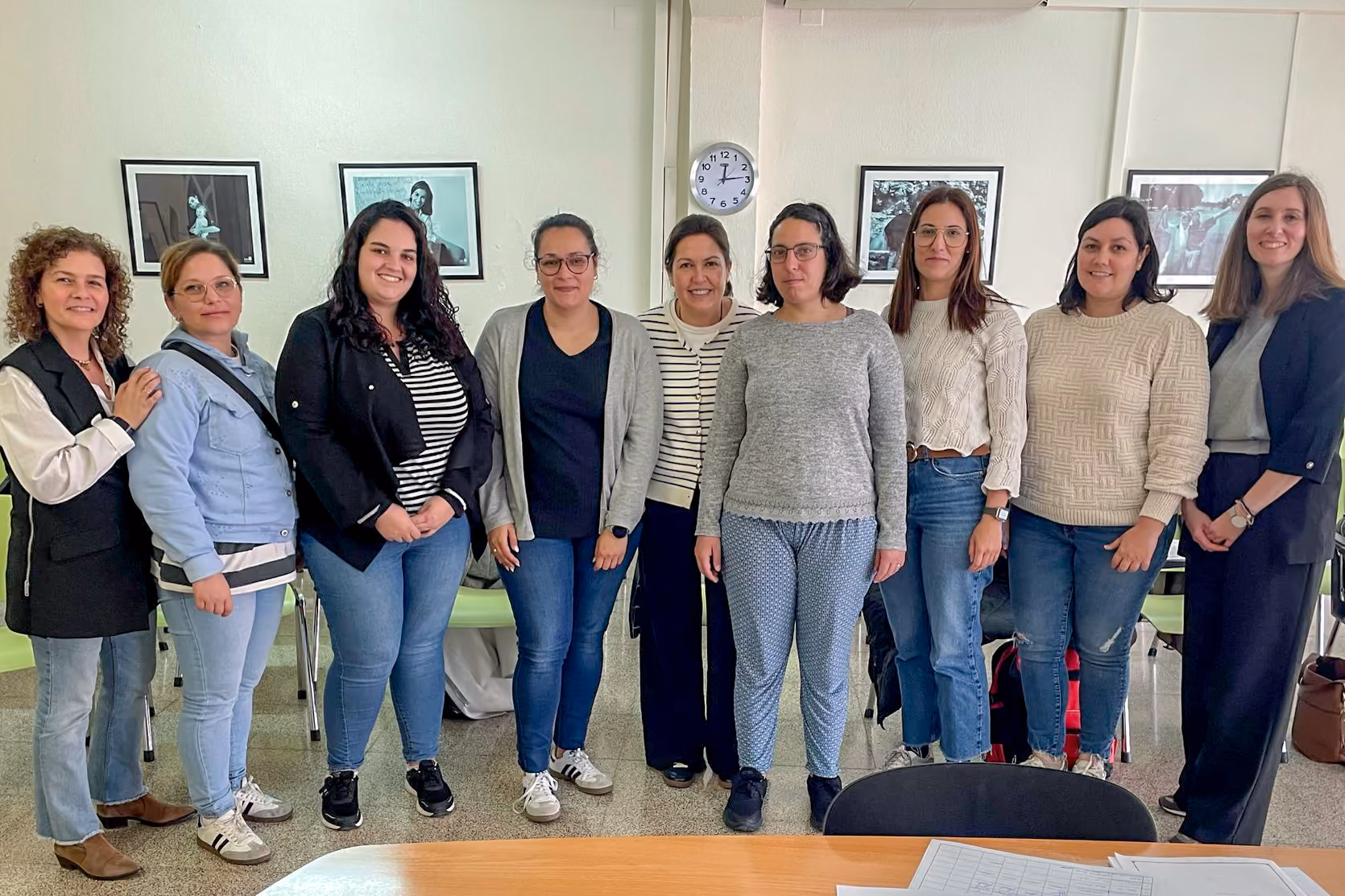 Ponentes y participantes en el taller