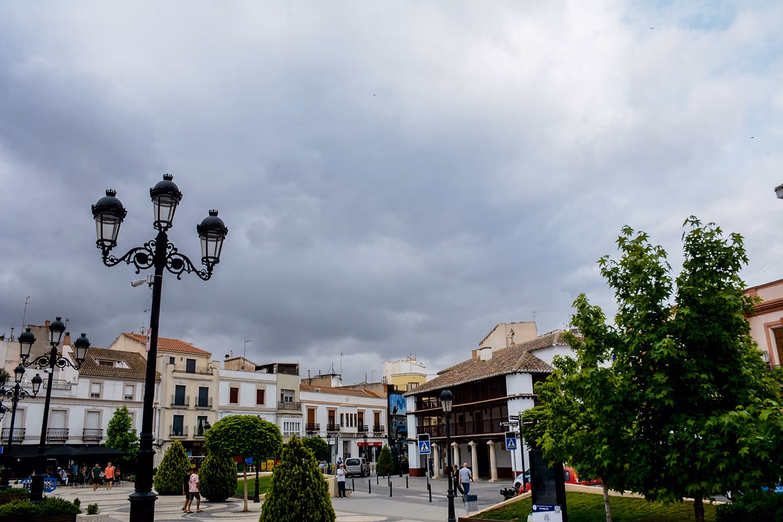 Plaza de España este martes