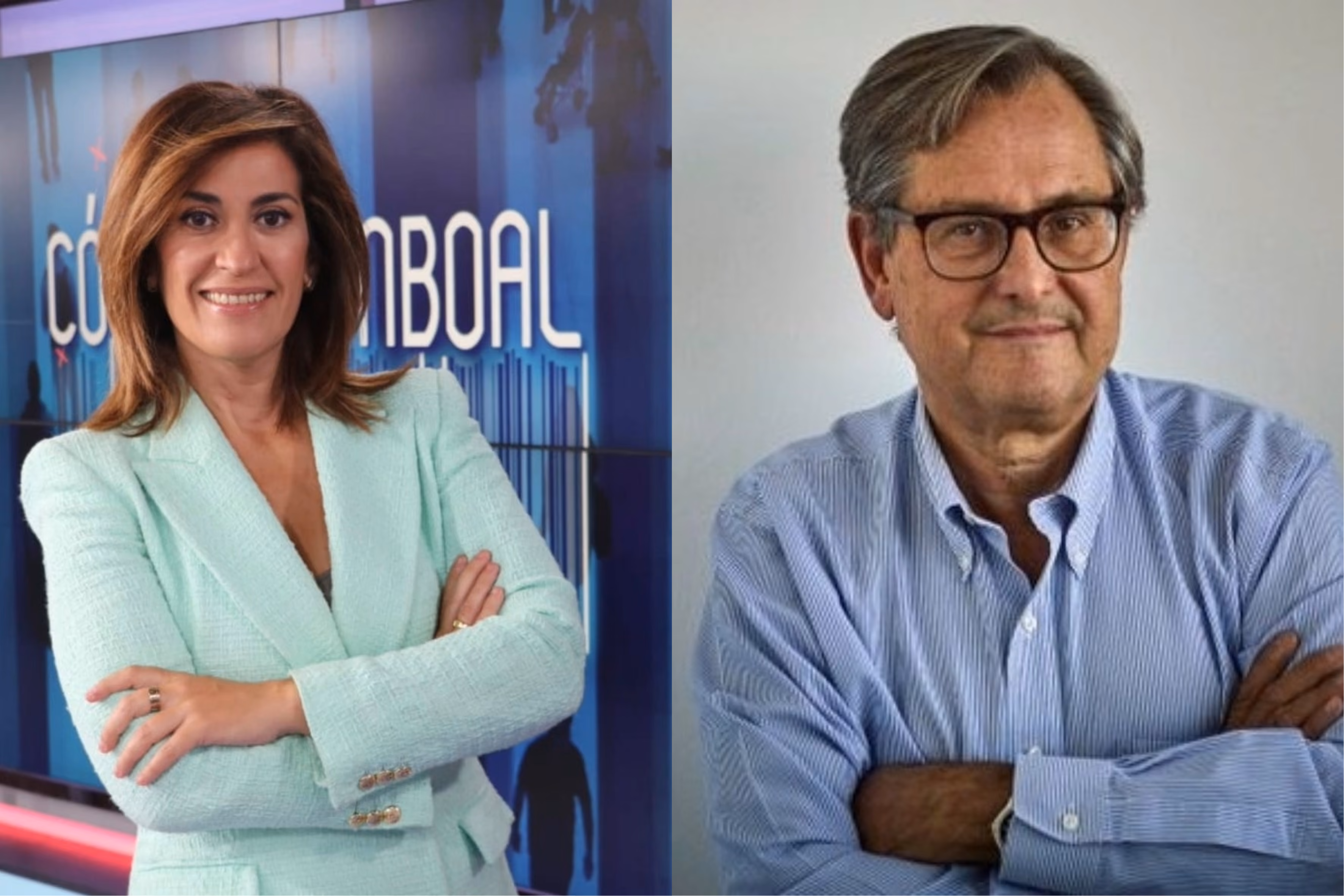 Ana Samboal y Francisco Marhuenda