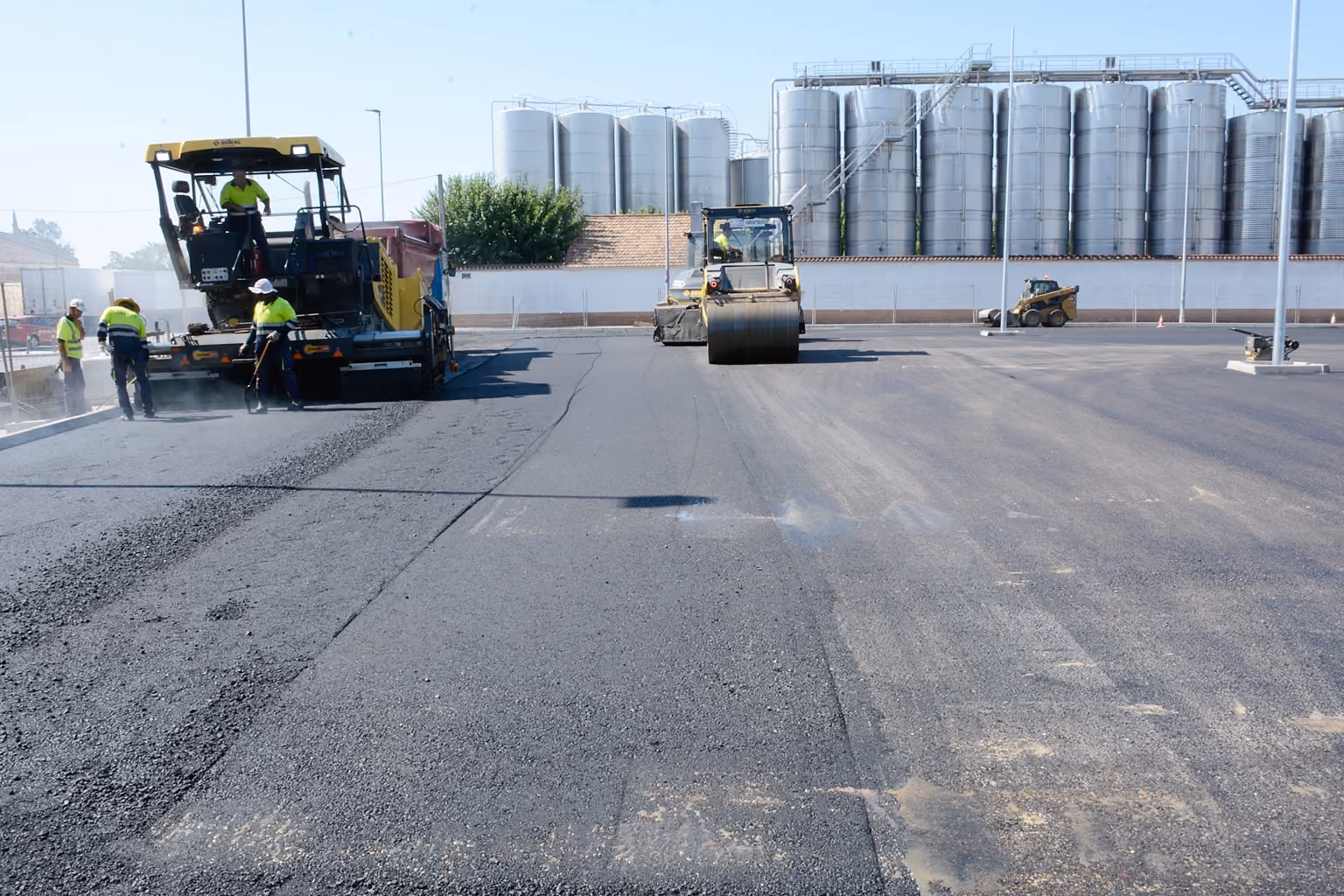Imagen del estado actual de las obras