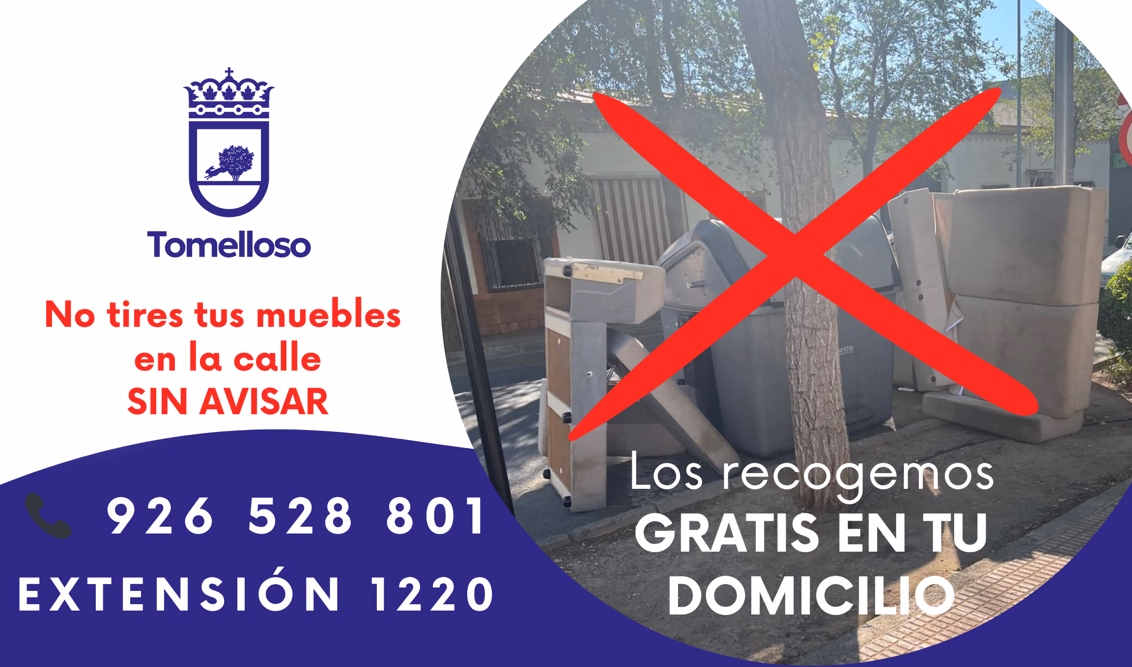 Campaña de recogida de enseres