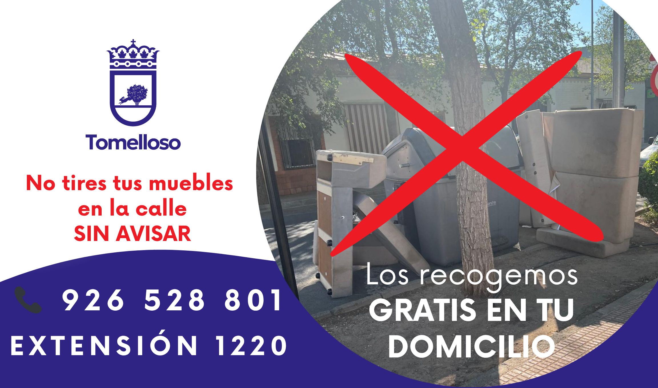 Campaña de recogida de enseres