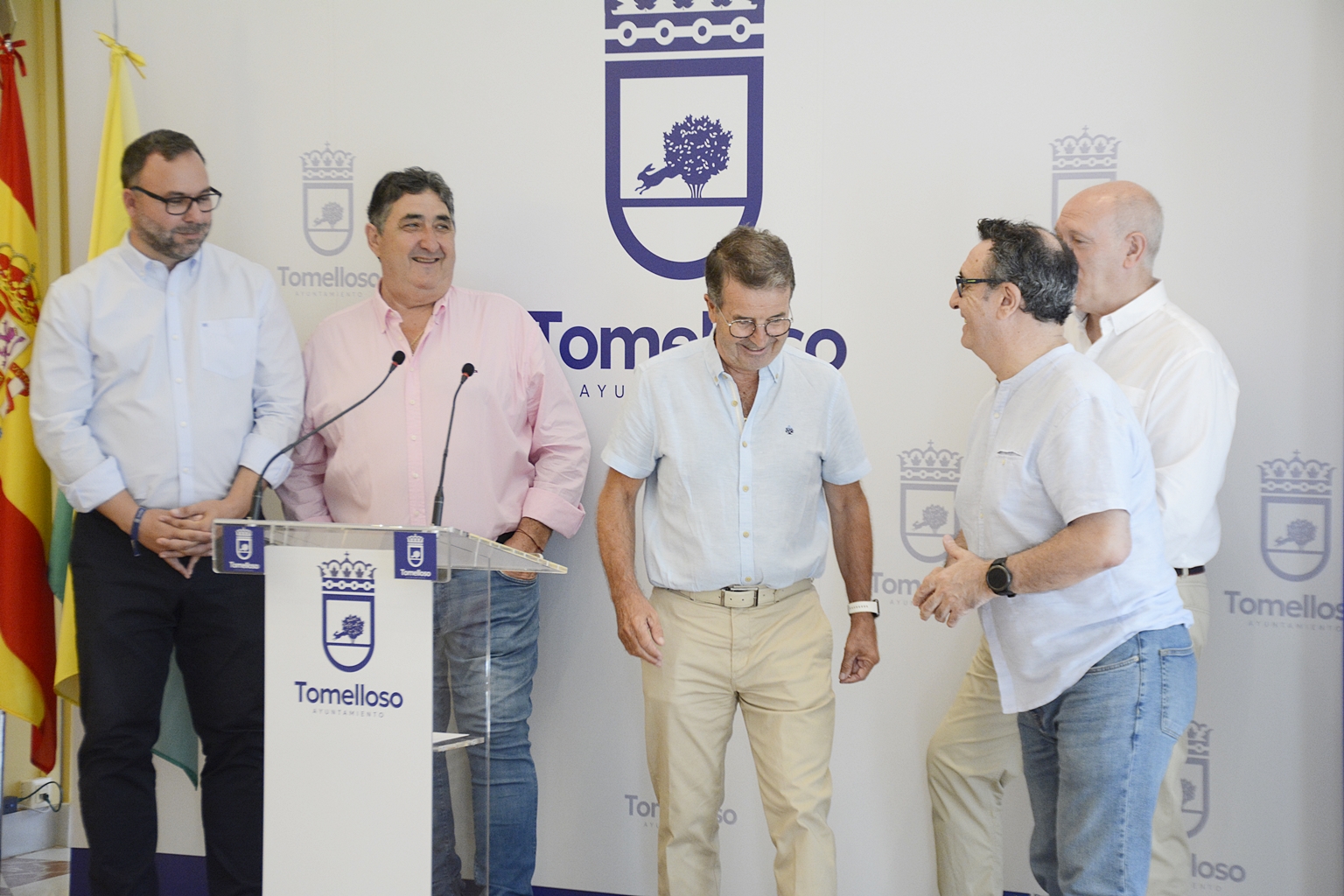Participantes en la presentación de la IV Gala de Los Canuthis