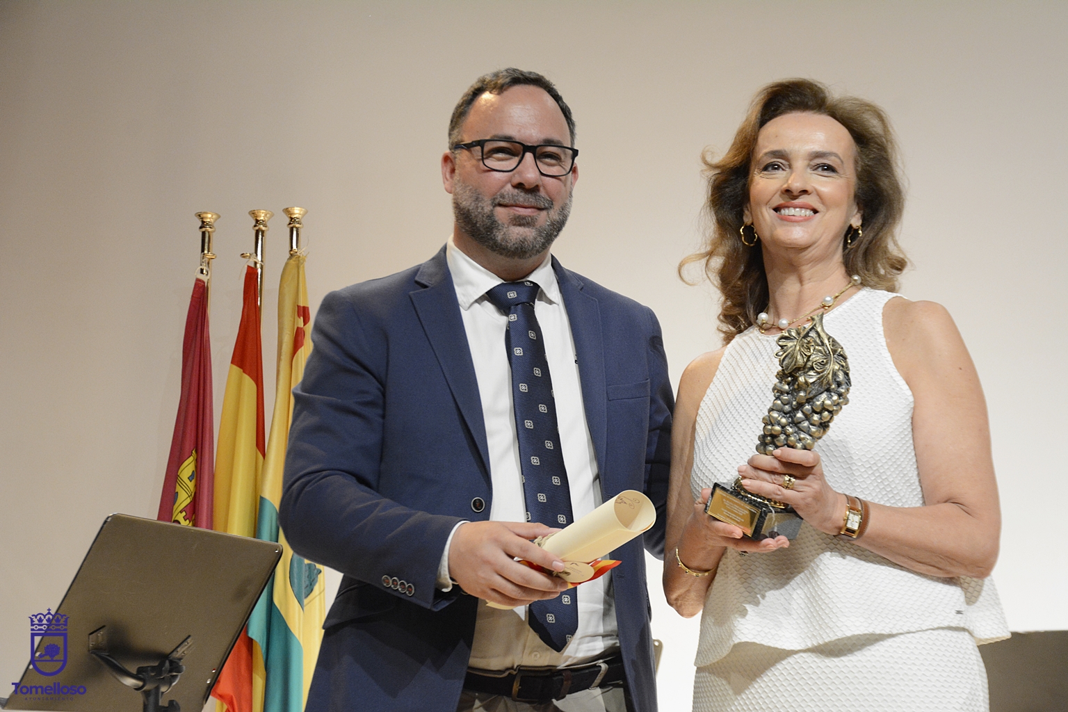 Javier Navarro y Belén López Montero