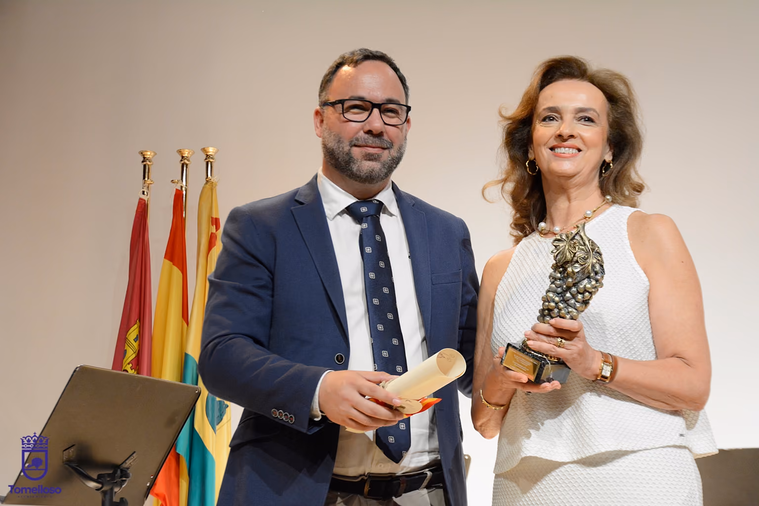 Javier Navarro y Belén López Montero