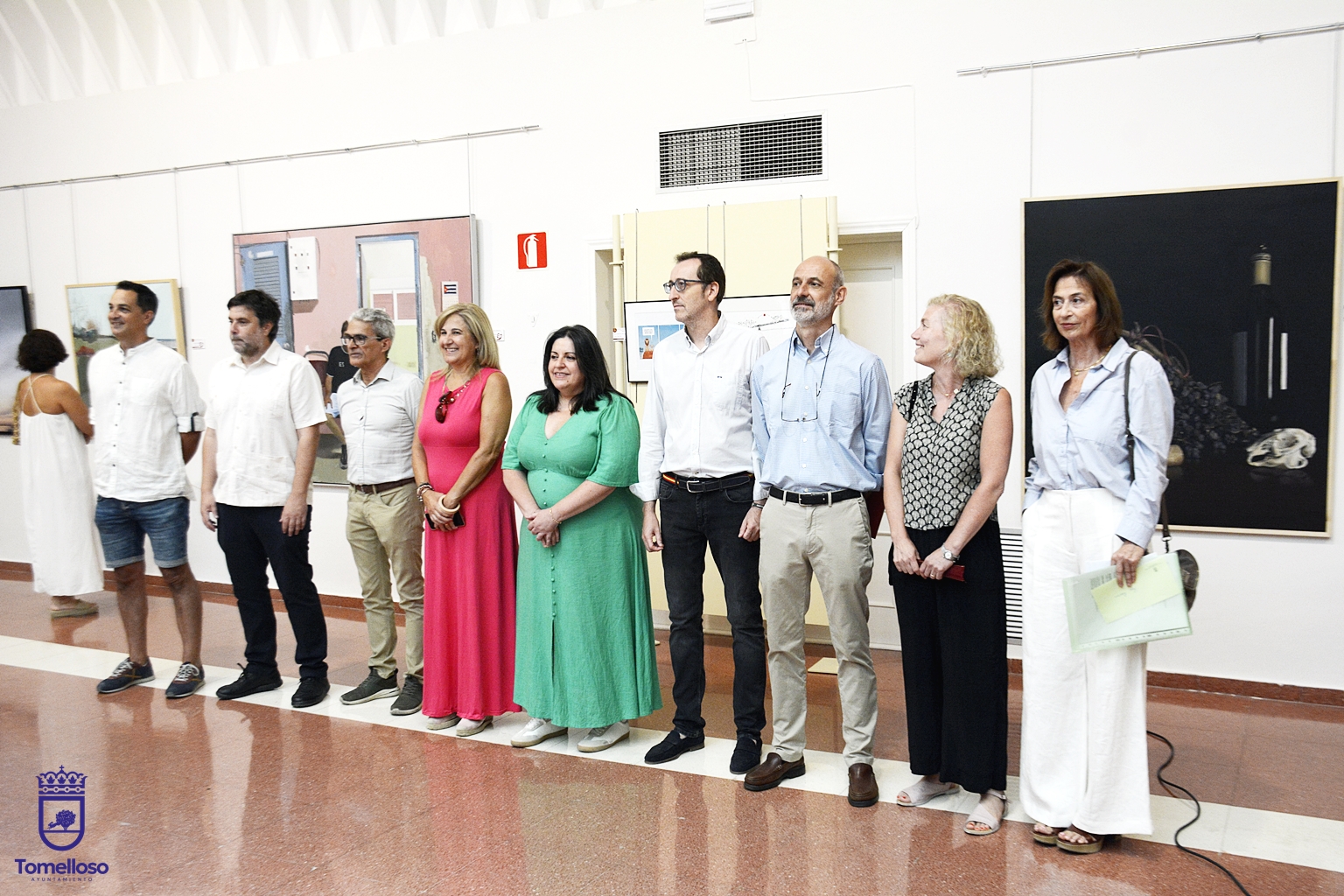 Inauguración de la exposición de Dibujo y Pintura en el museo López Torres