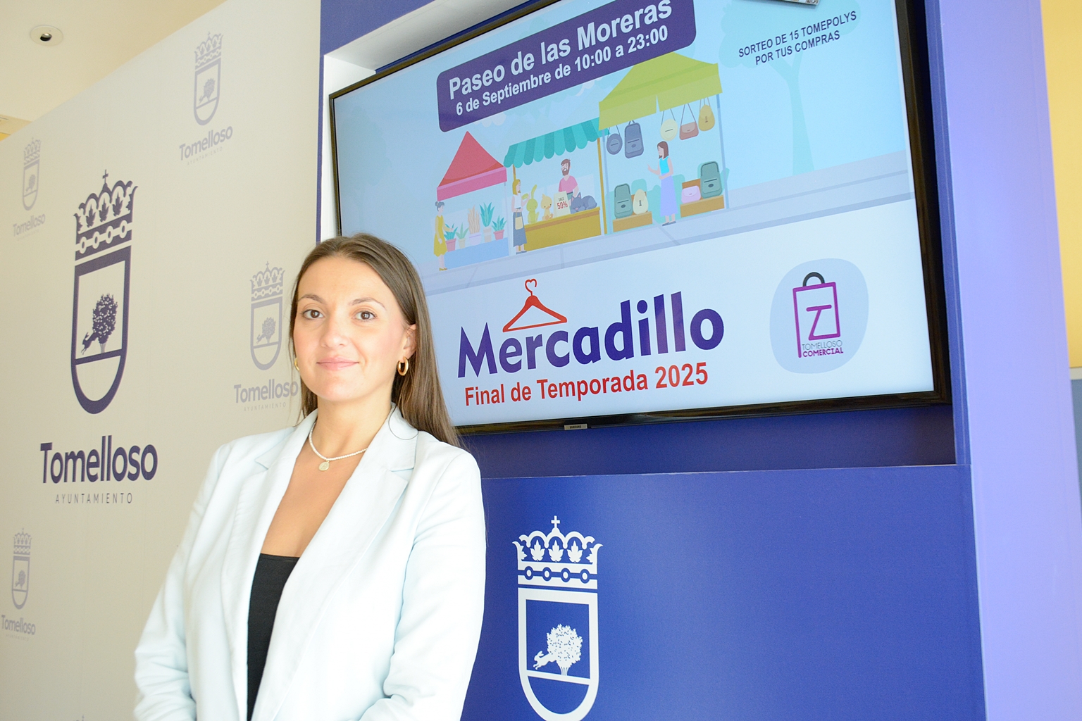Rocío Valentín, concejala de Promoción Económica.