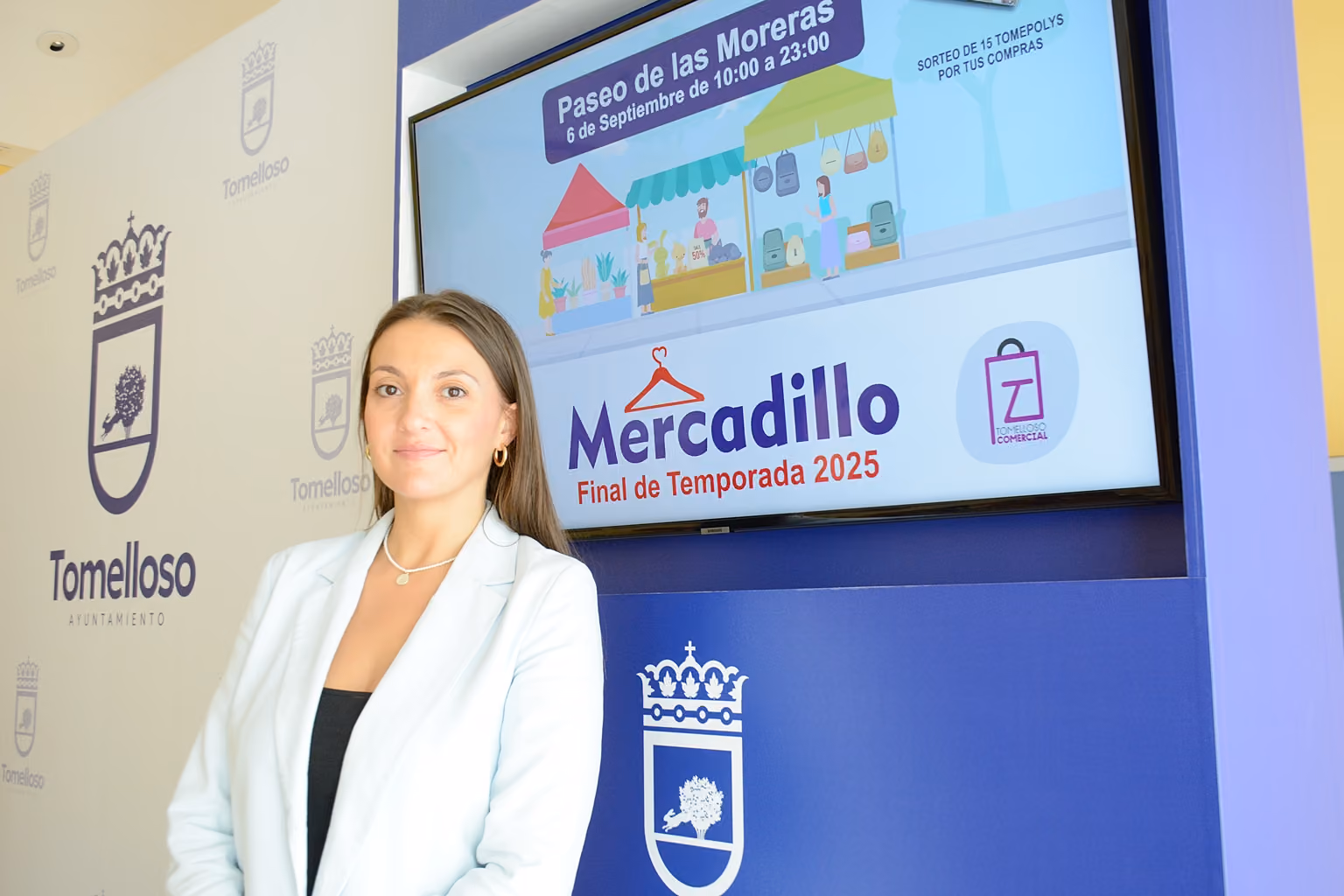 Rocío Valentín, concejala de Promoción Económica.