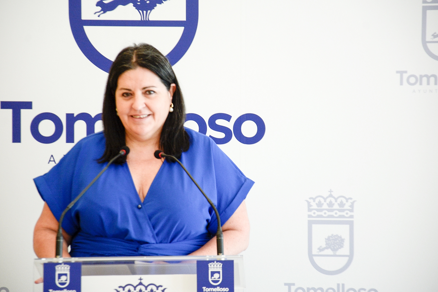 Inés Losa, concejala de Cultura, durante la presentación del programa de Artes Escénicas