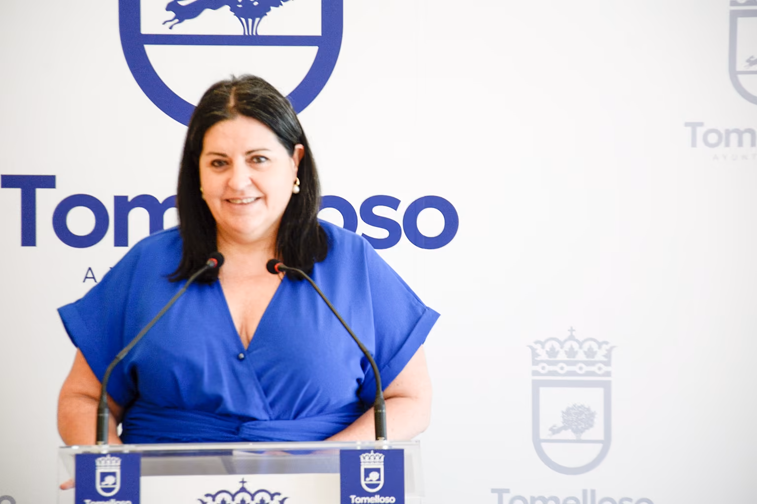 Inés Losa, concejala de Cultura, durante la presentación del programa de Artes Escénicas