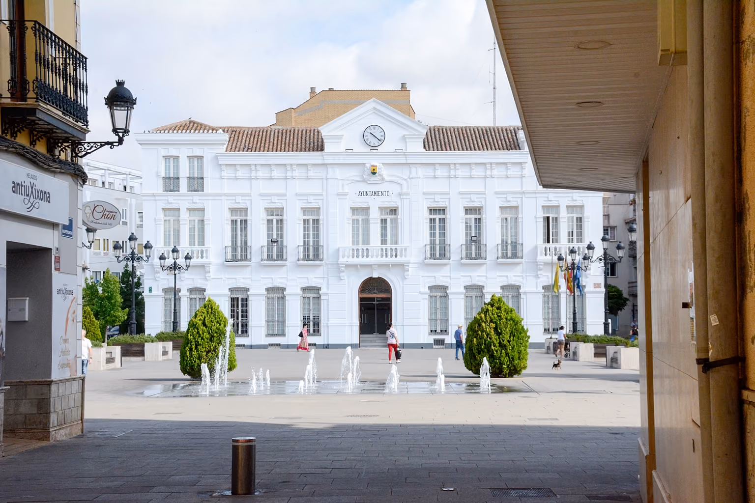 Fachada principal del Ayuntamiento de Tomelloso