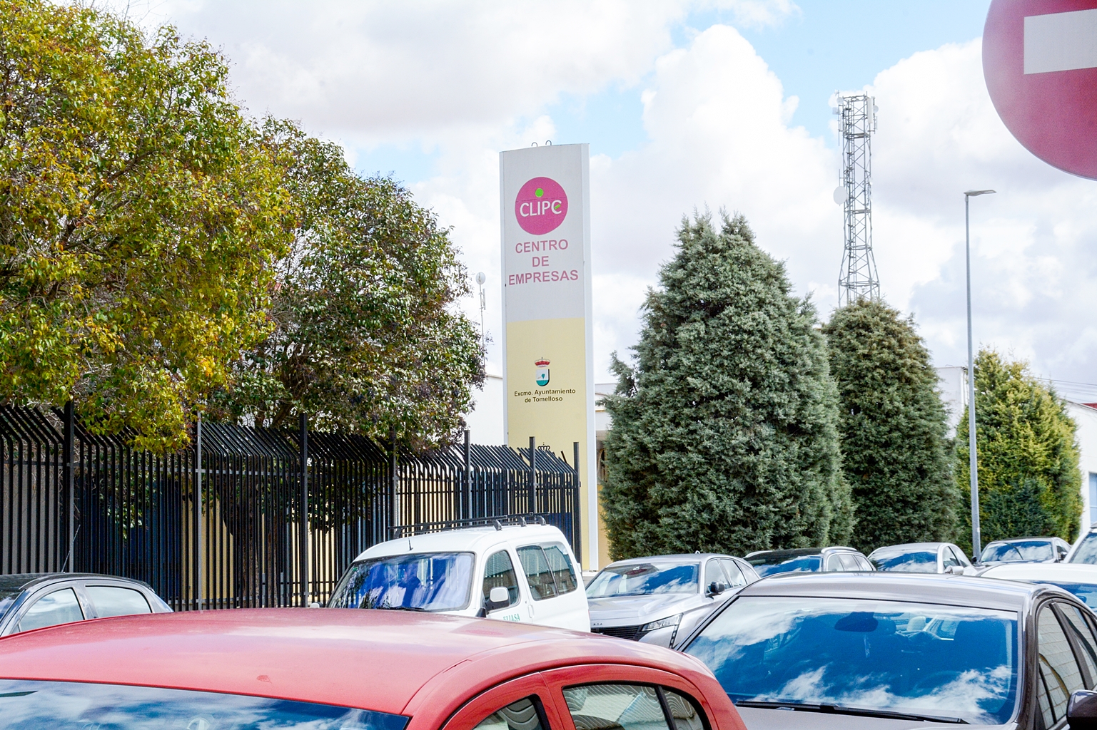 Zona industrial junto al Centro de Empresas CLIPE