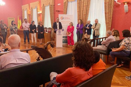 Acto celebrado en el Ayuntamiento con motivo del Día Mundial de la Salud Mental