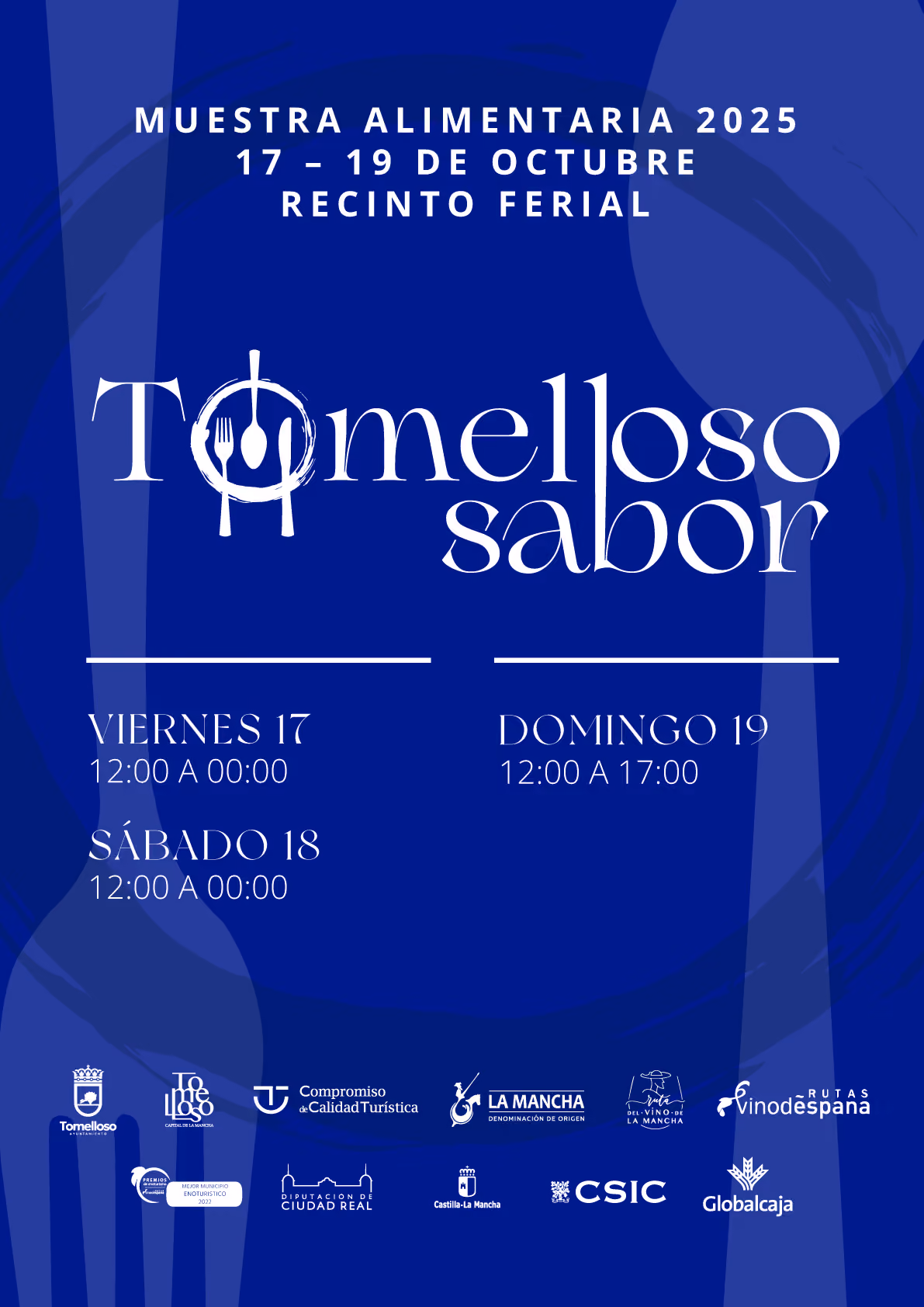 Cartel Tomelloso Sabor 2025