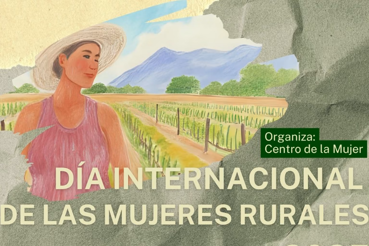 Cartel Día Mujeres Rurales