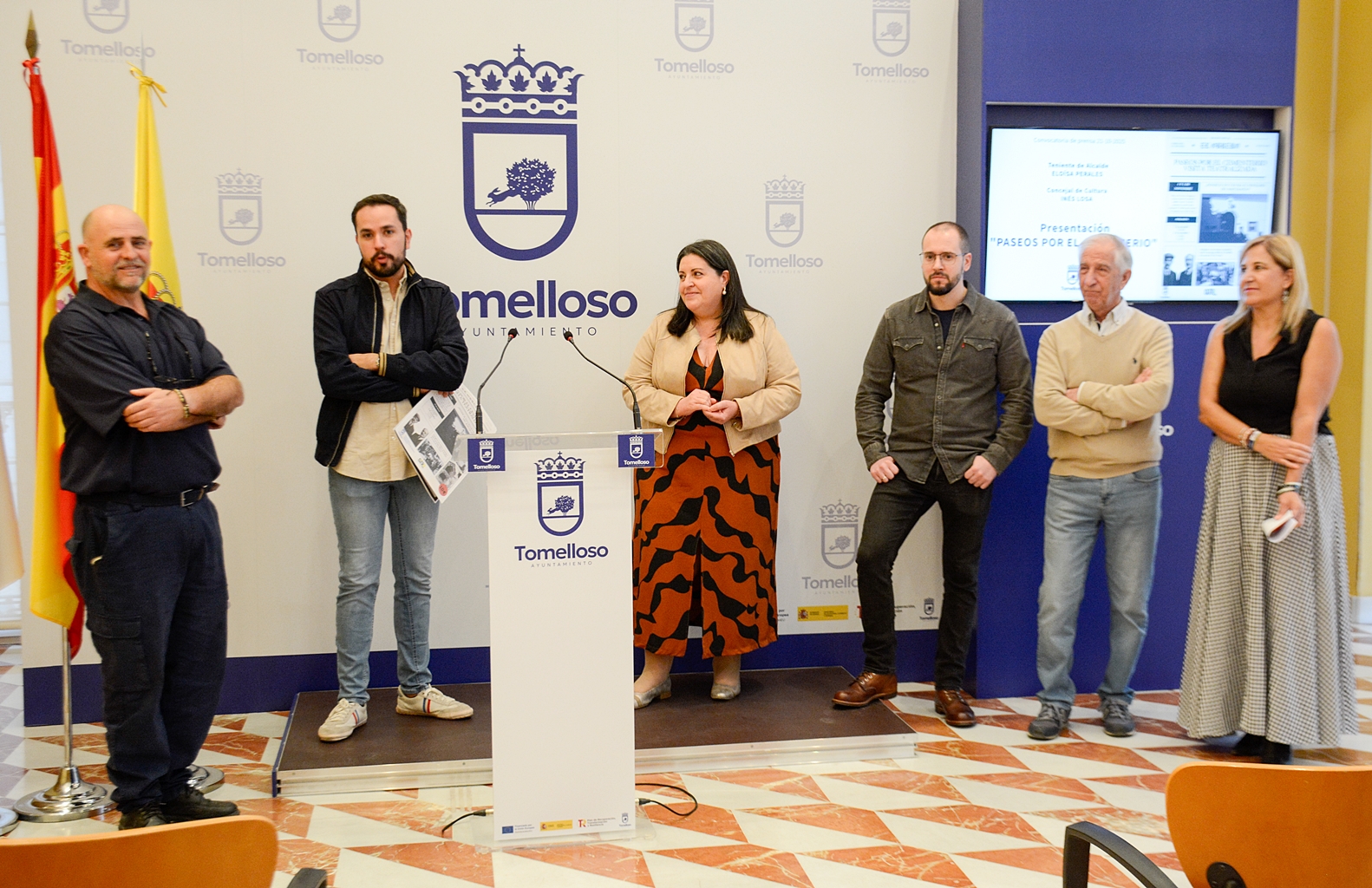 Participantes en la presentación de esta actividad