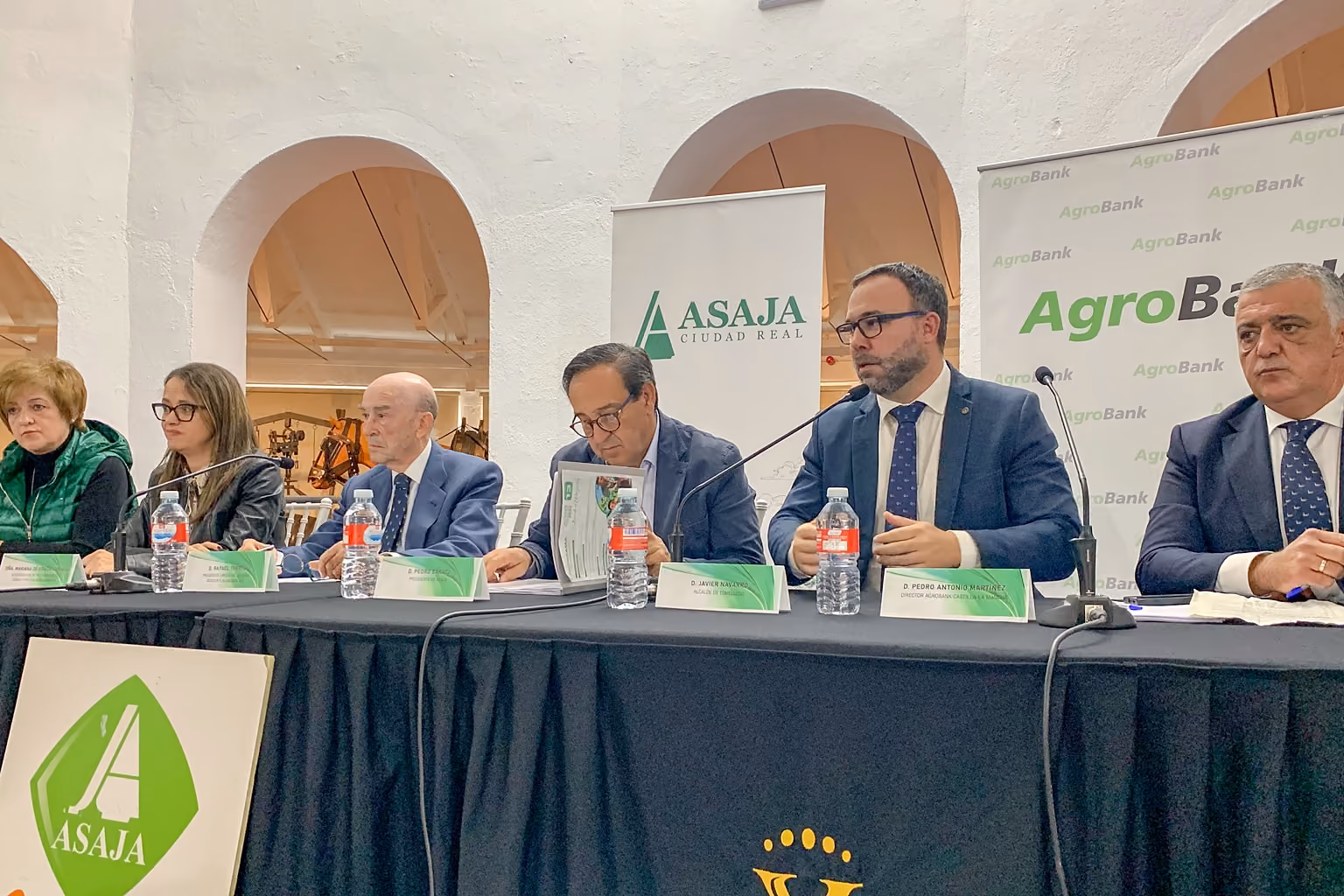 Inauguración del X Congreso de Jóvenes Agricultores organizado por ASAJA Ciudad Real en Virgen de las Viñas Bodega y Almazara