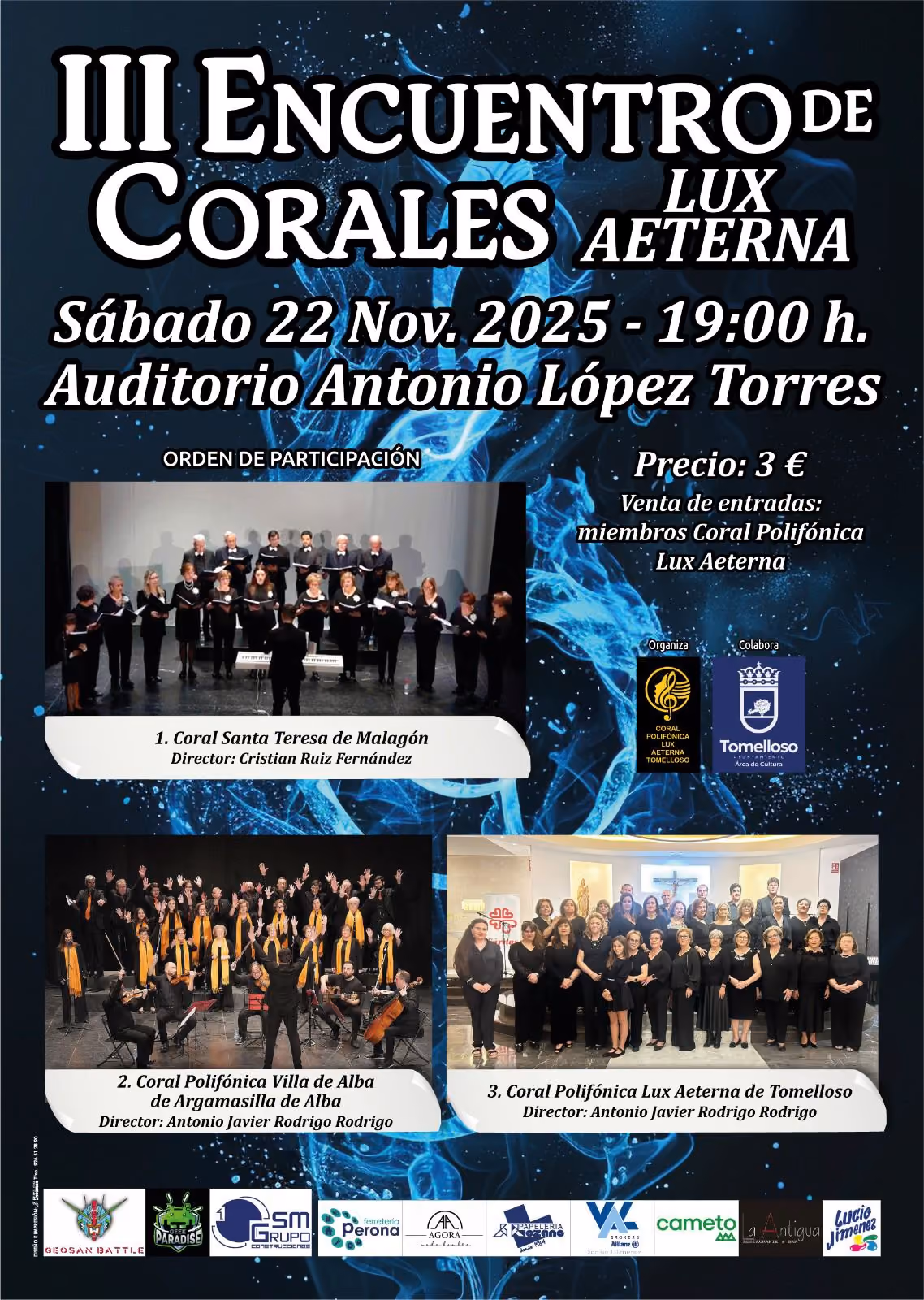 Cartel del evento
