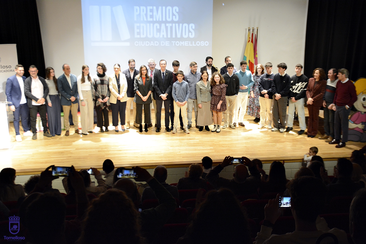 Participantes y protagonistas de la Gala Educativa 2025