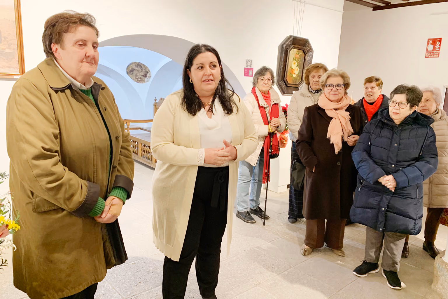 Inauguración del Mercadillo Solidario de Cáritas en la Posada de los Portales