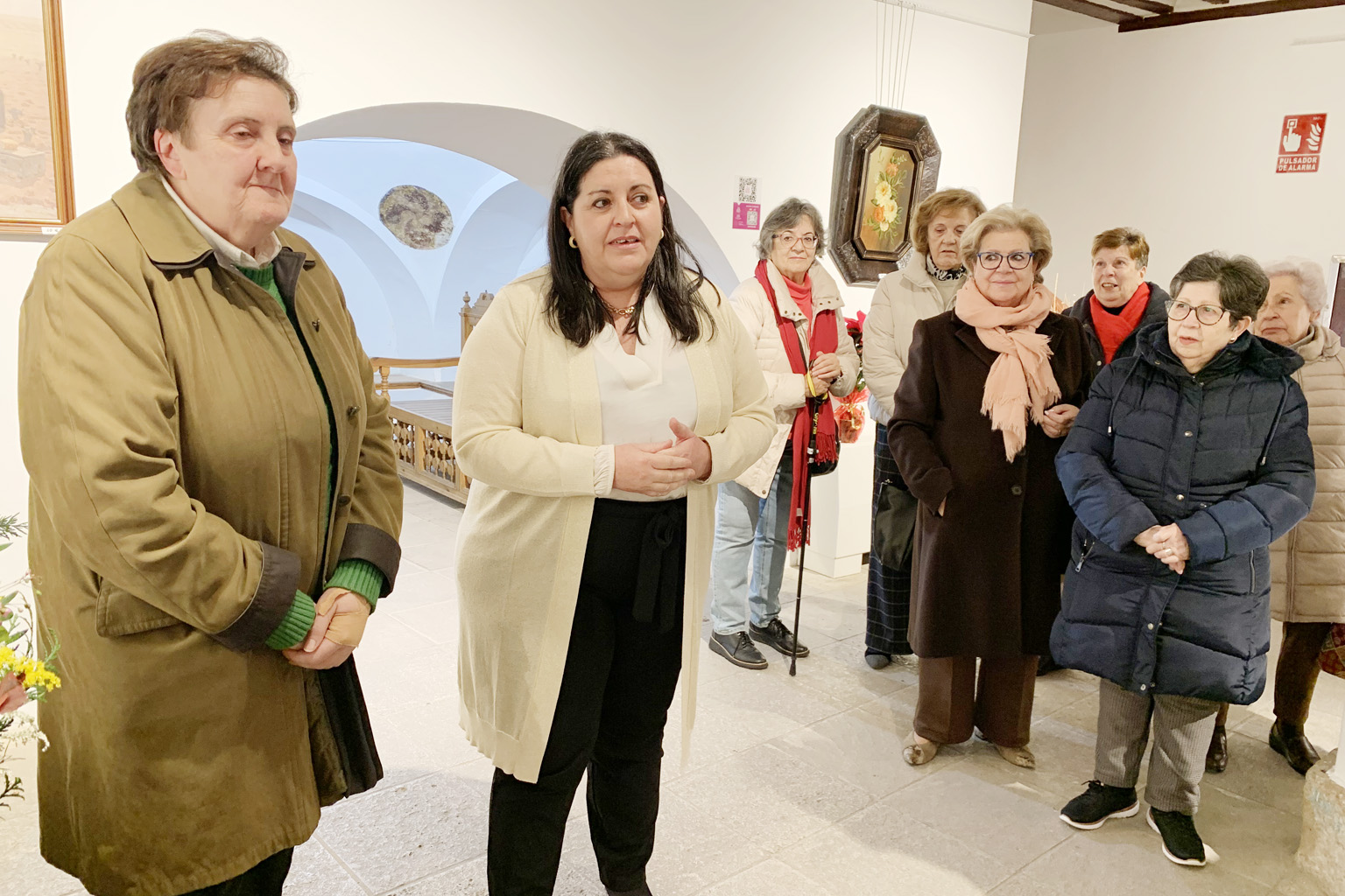 Inauguración del Mercadillo Solidario de Cáritas en la Posada de los Portales