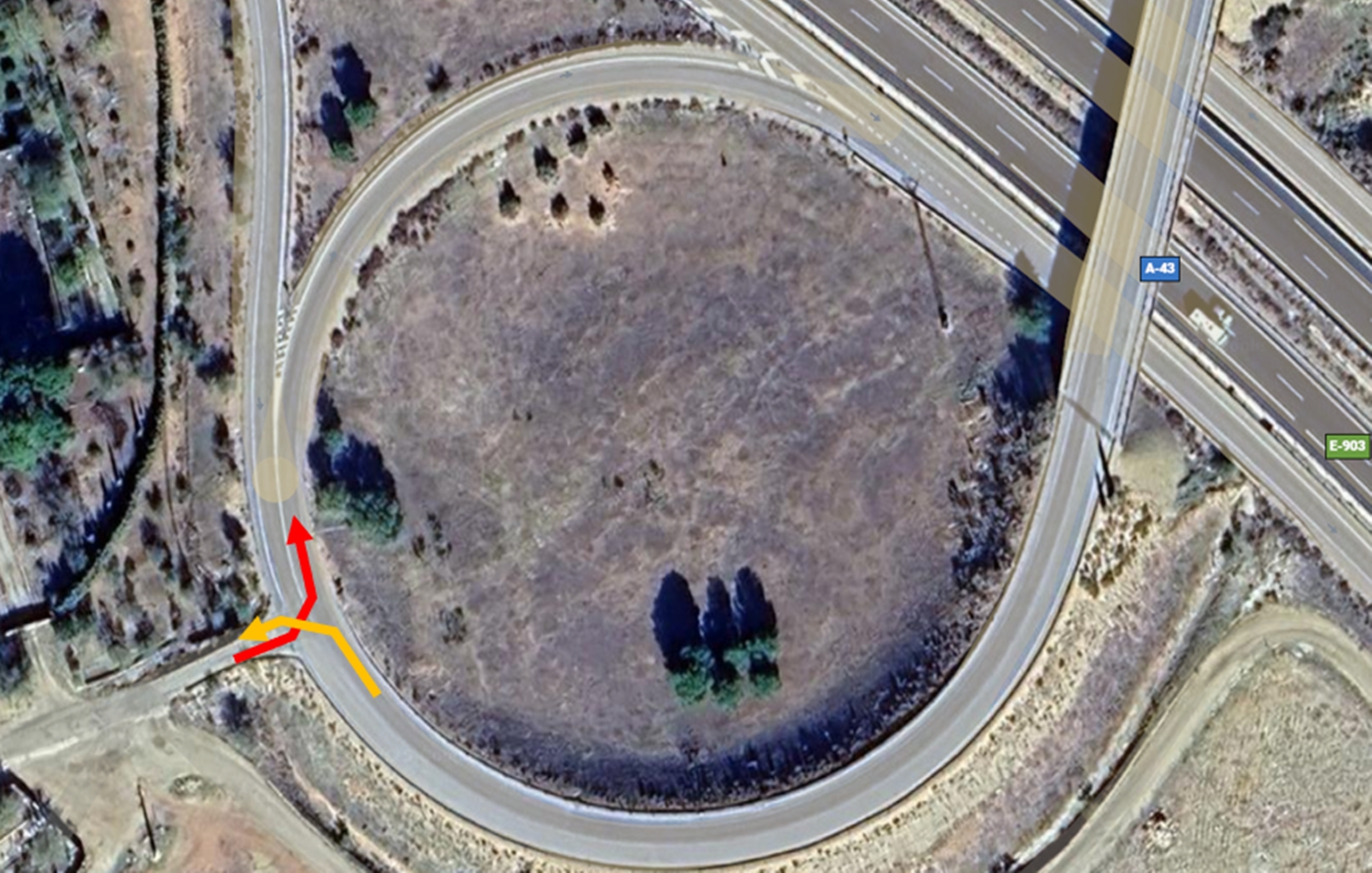 El Ministerio de Transportes actúa en un enlace de la A-43 próximo a Tomelloso dentro del Plan para la Reducción de Accesos en Sentido Contrario 1 6943eaa01ede2ddd63c4ca64 image003