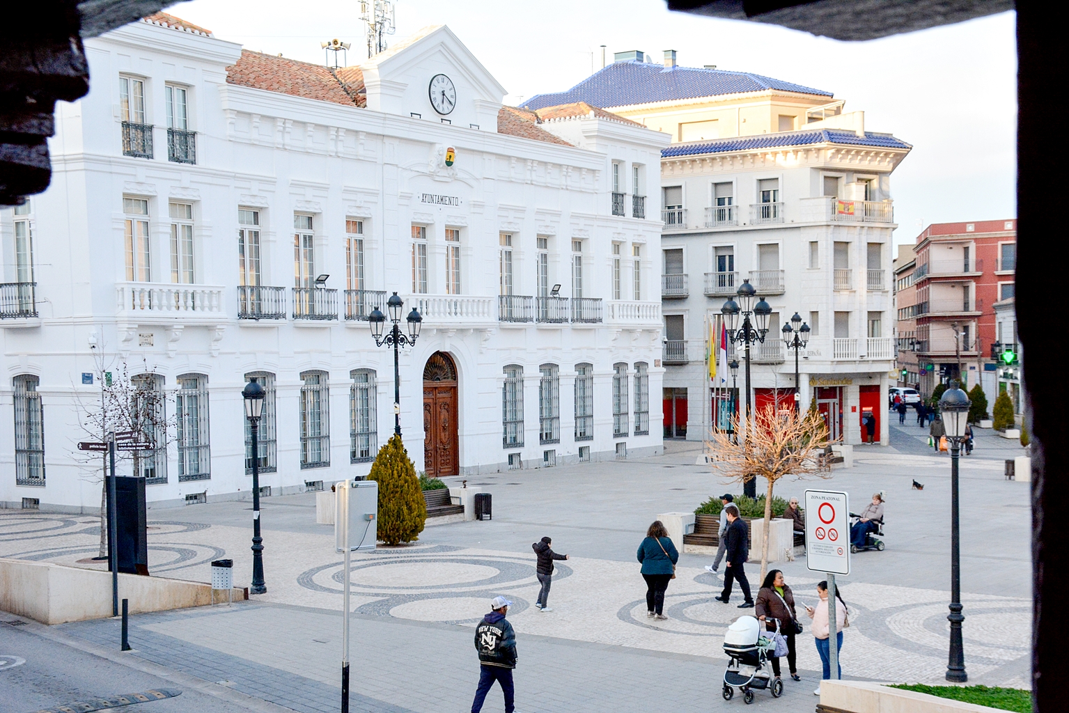 Fachada principal del Ayuntamiento de Tomelloso