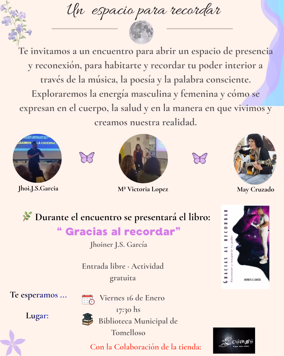 Cartel de Un espacio para recordar 