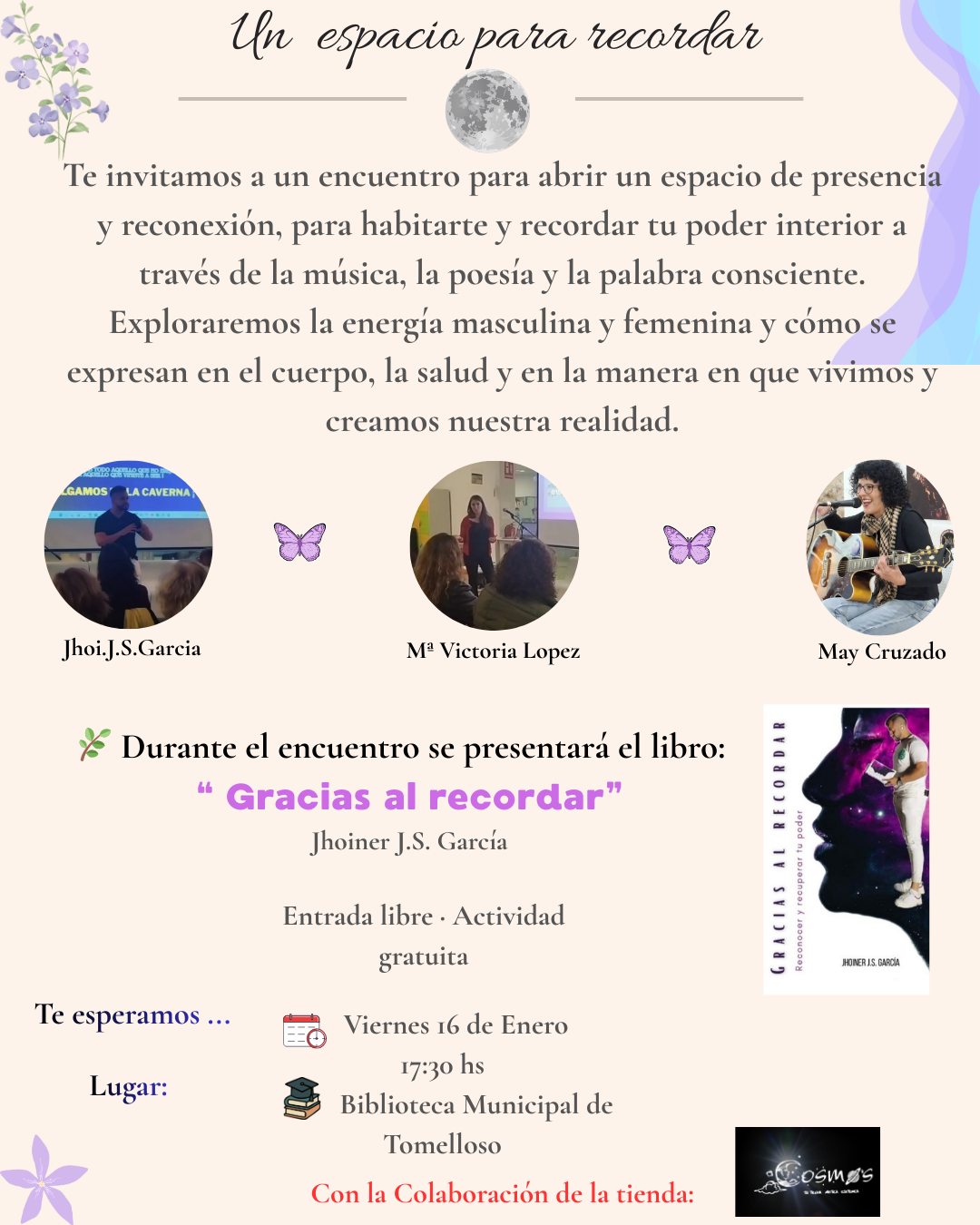 Cartel de Un espacio para recordar 