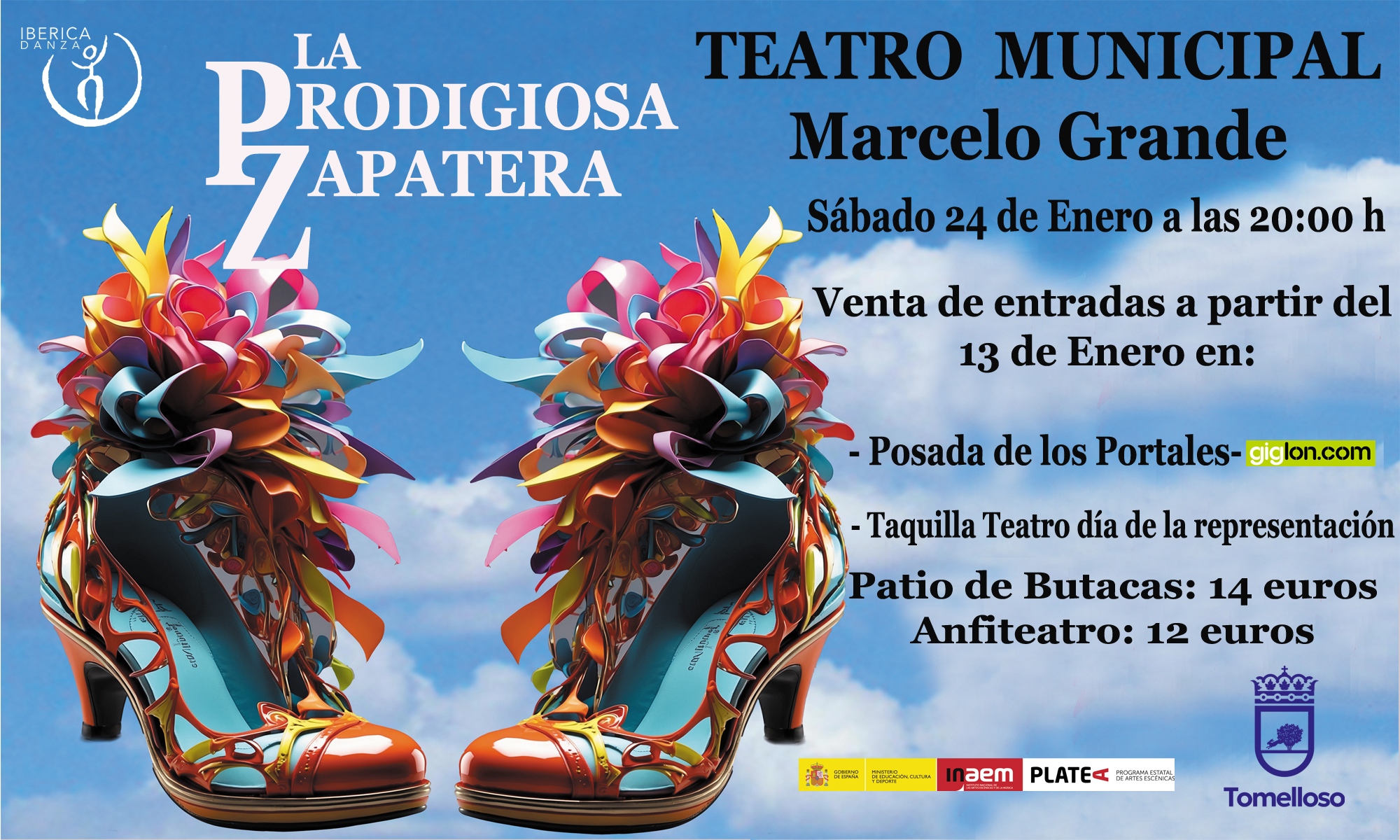 Cartel de La Prodigiosa Zapatera