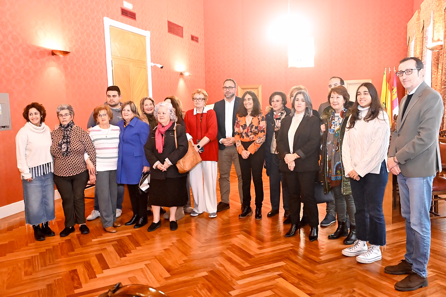 Acto Día Mundial Contra el Cáncer en el Ayuntamiento de Tomelloso
