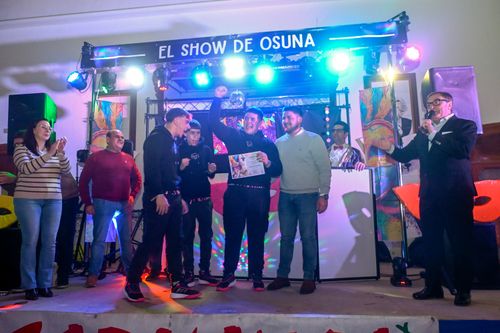 Entrega de premios a los ganadores del concurso