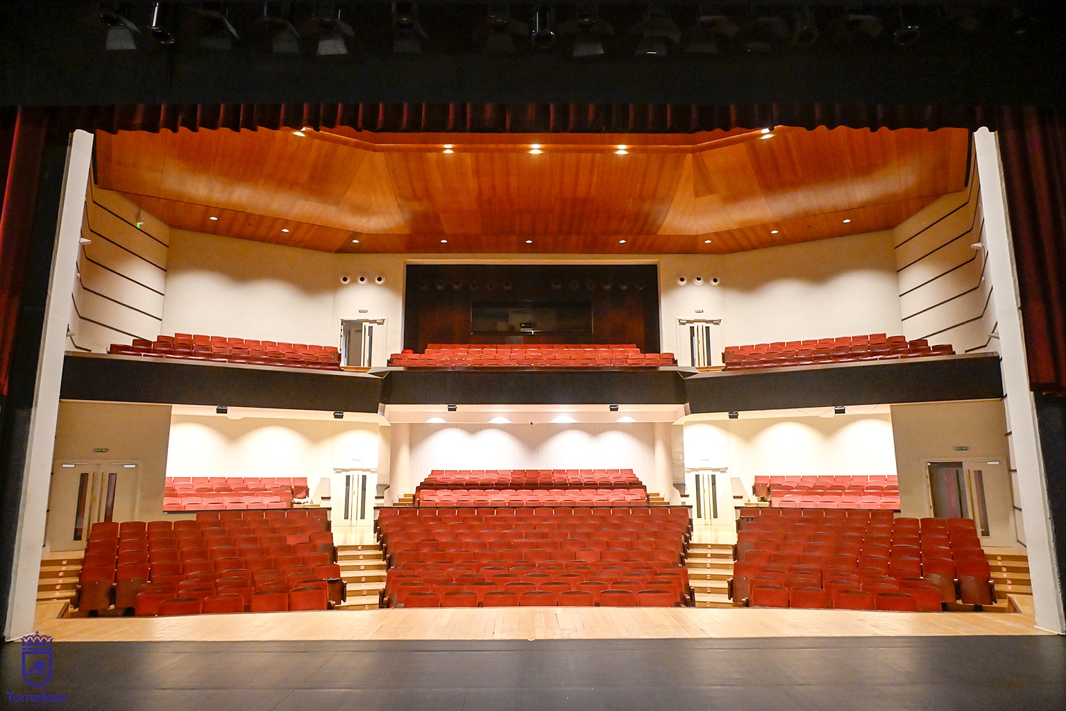 Vista general del patio de butacas del Teatro Municipal