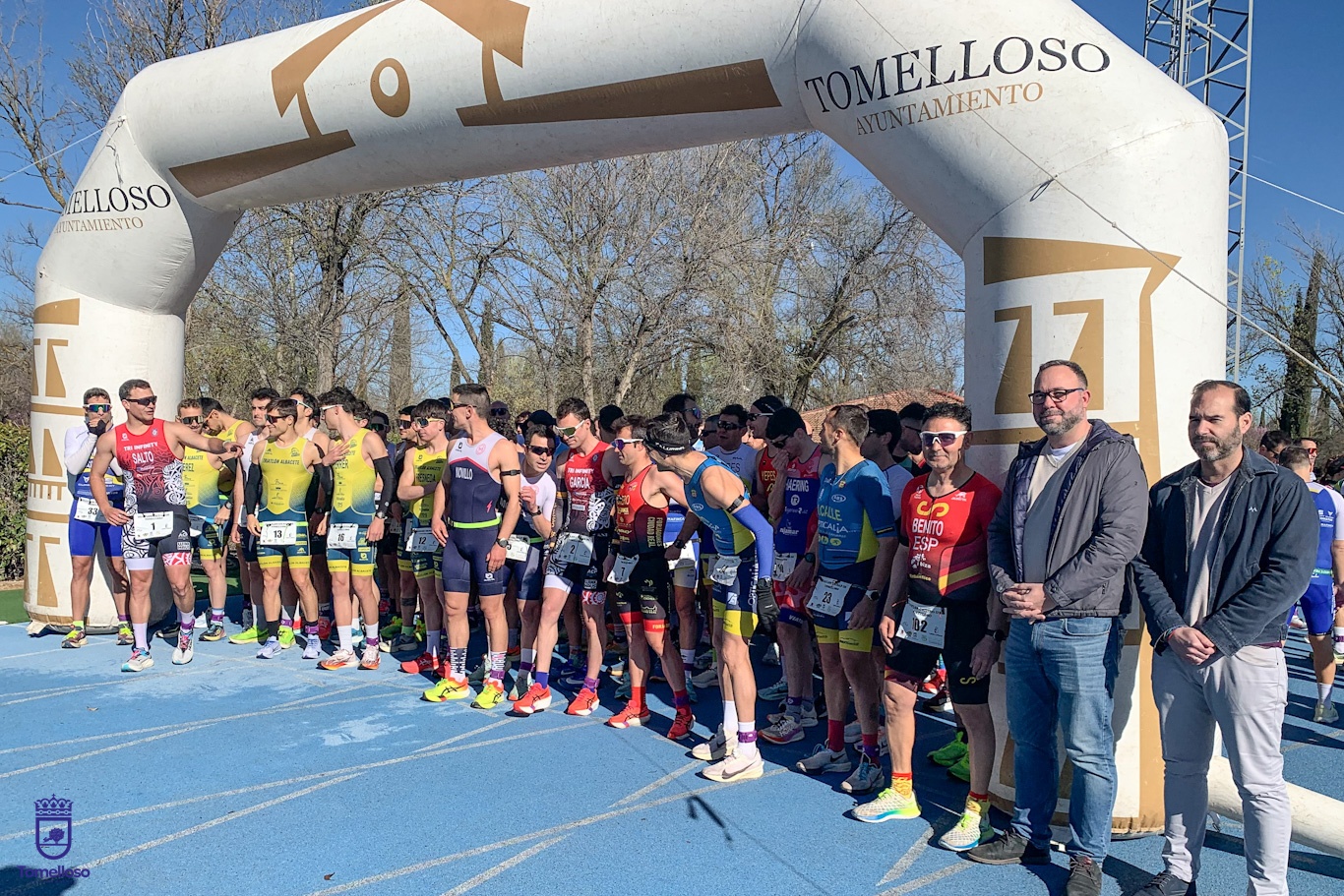 Salida del XXXIV Duatlón Ciudad de Tomelloso